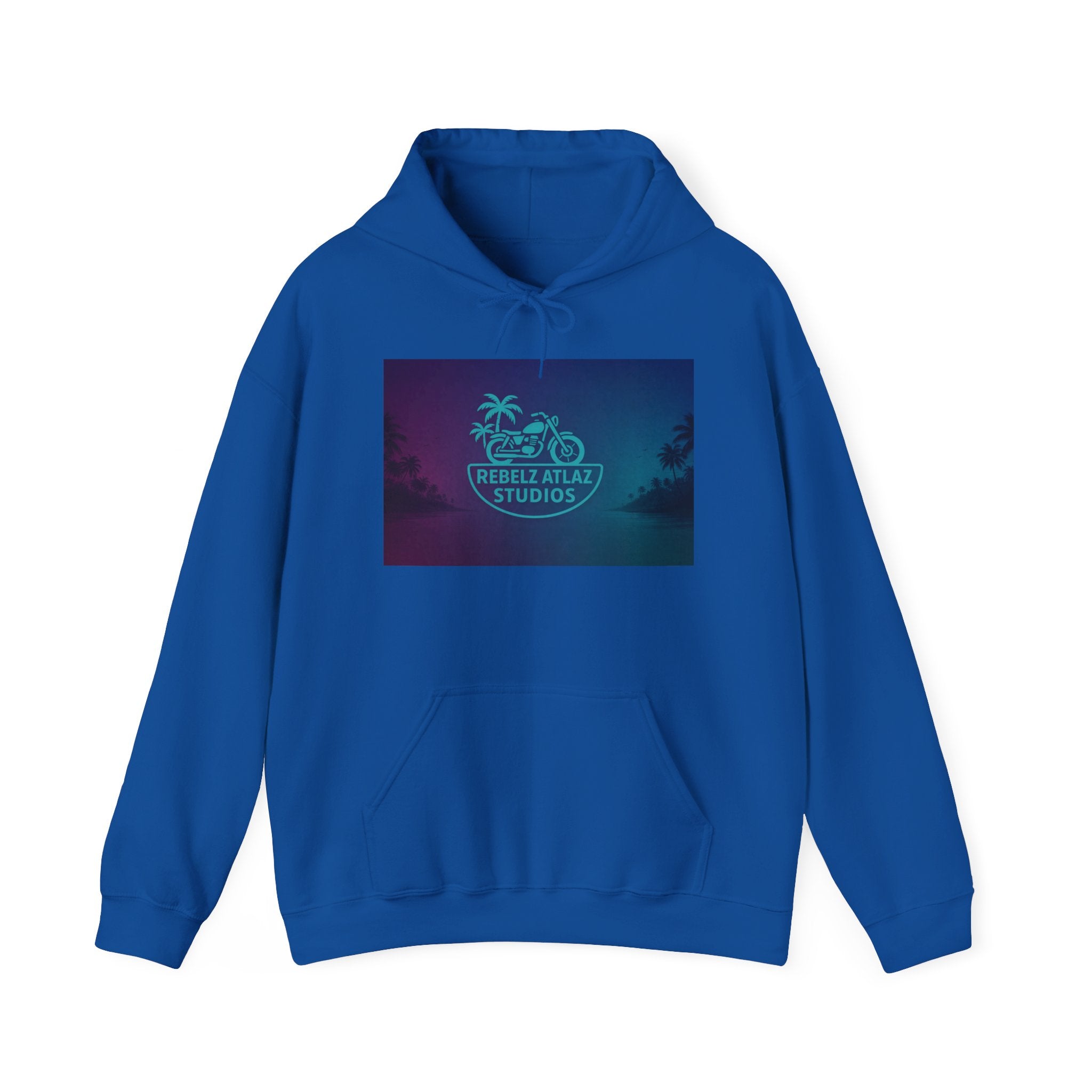 Rebel Atlas Studios Tropical Logo Hoodie Song Cover Art From The Caribbean Calavera Album