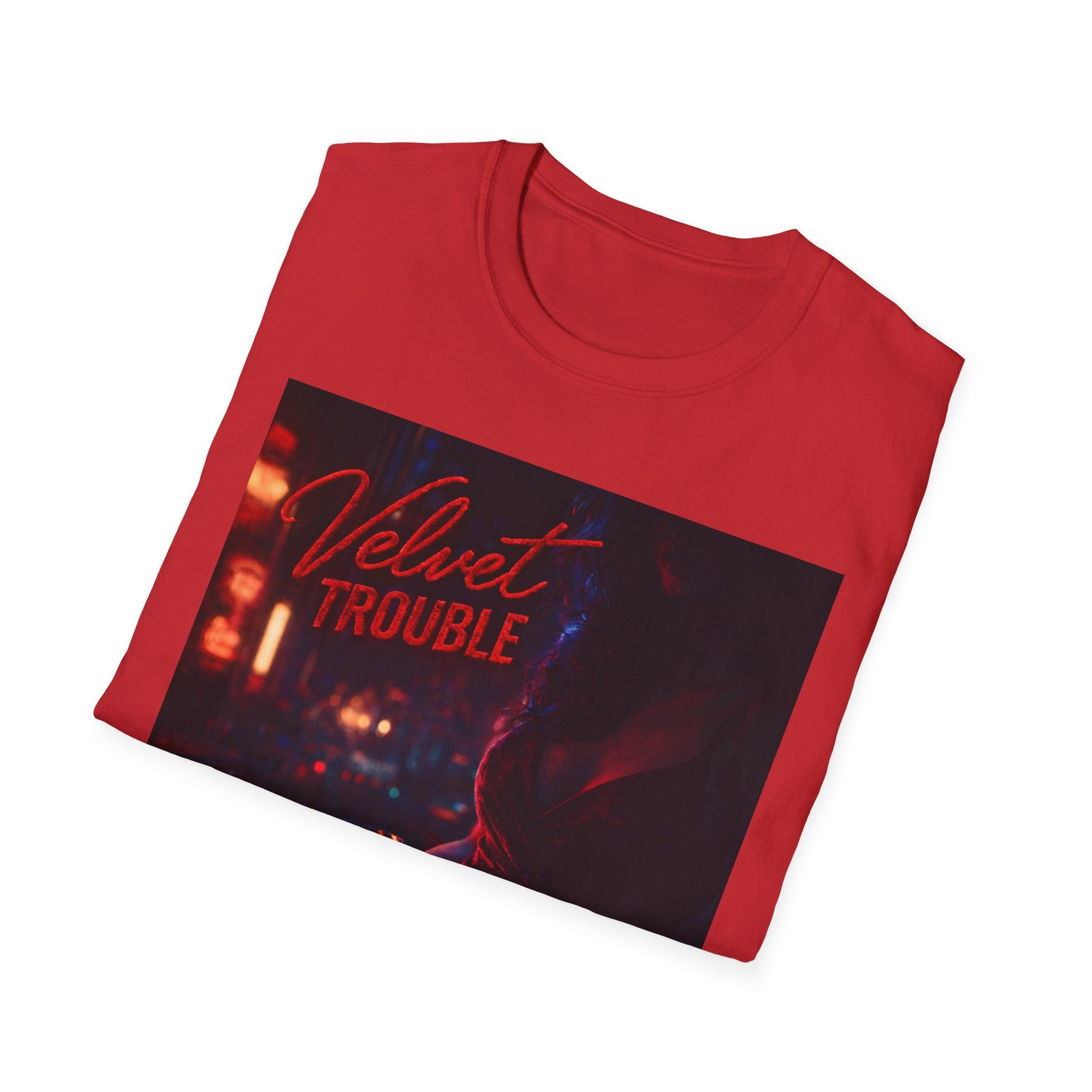 Velvet Trouble Retro Neon Band T-Shirt