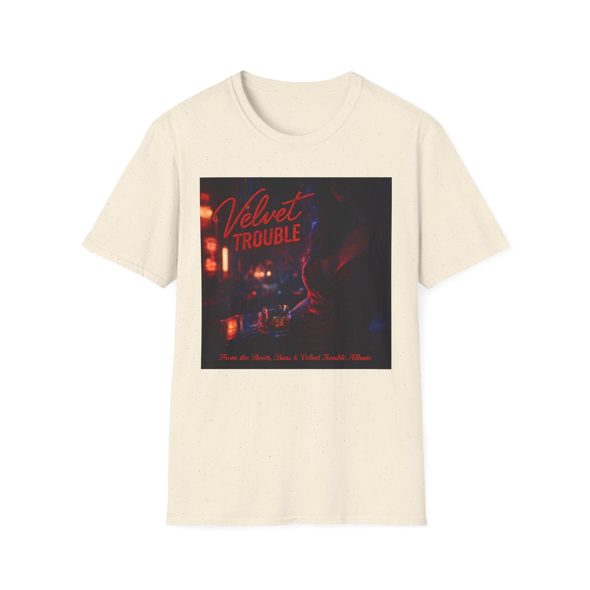 Velvet Trouble Retro Neon Band T-Shirt