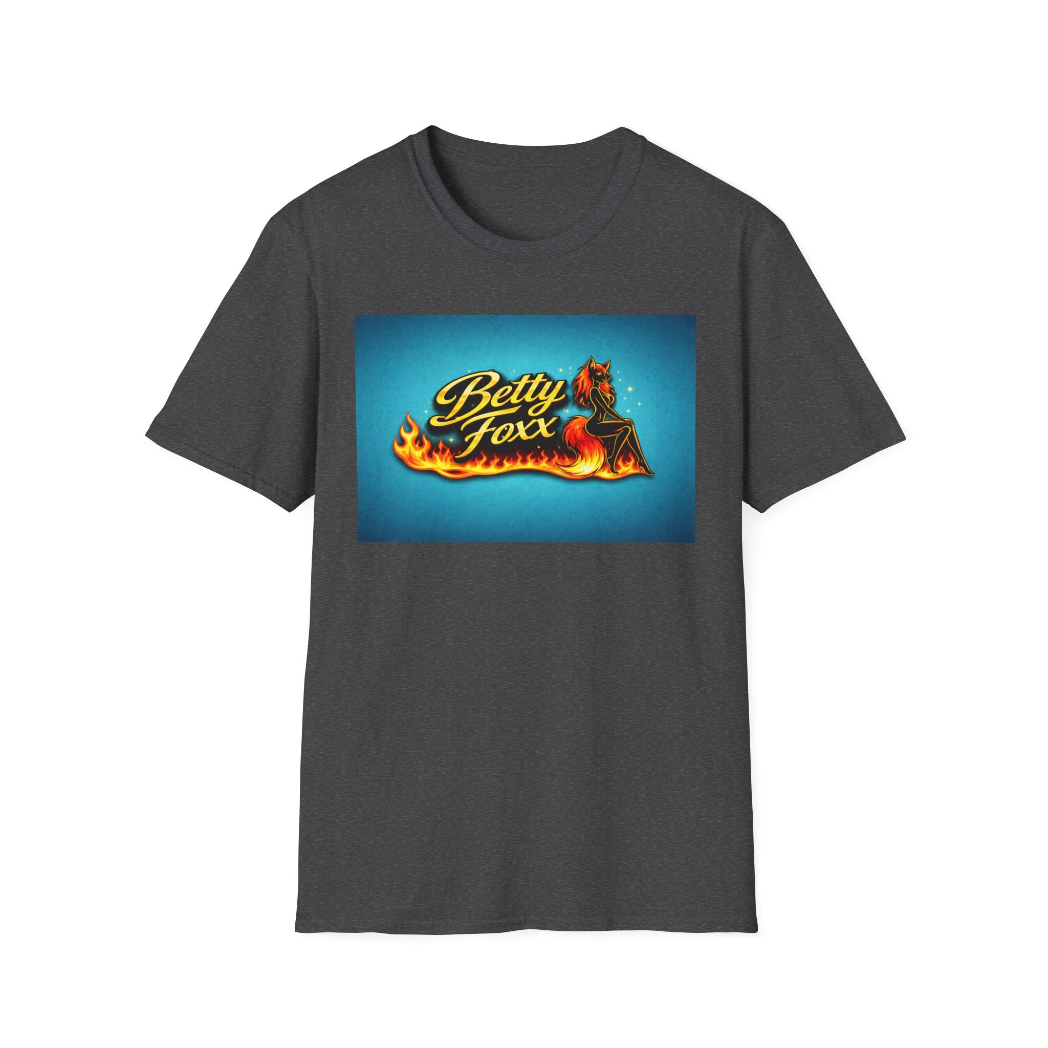 Betty Foxx Retro Flame Logo T-Shirt