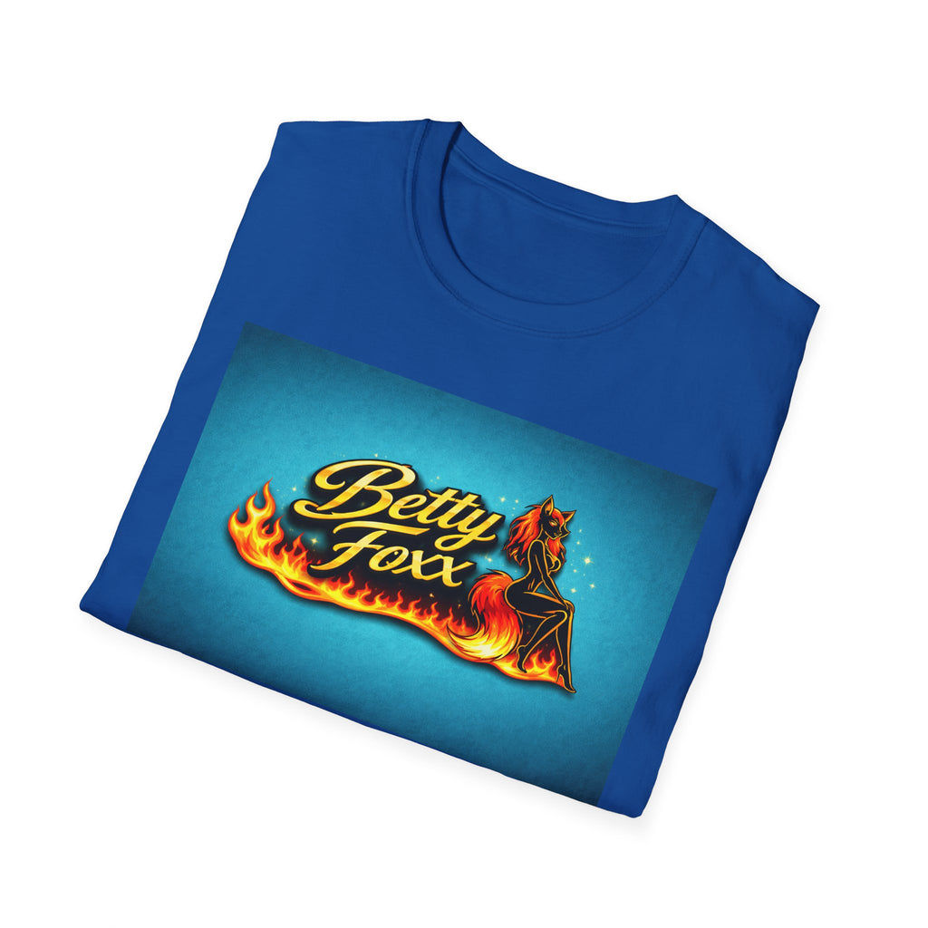 Betty Foxx Retro Flame Logo T-Shirt