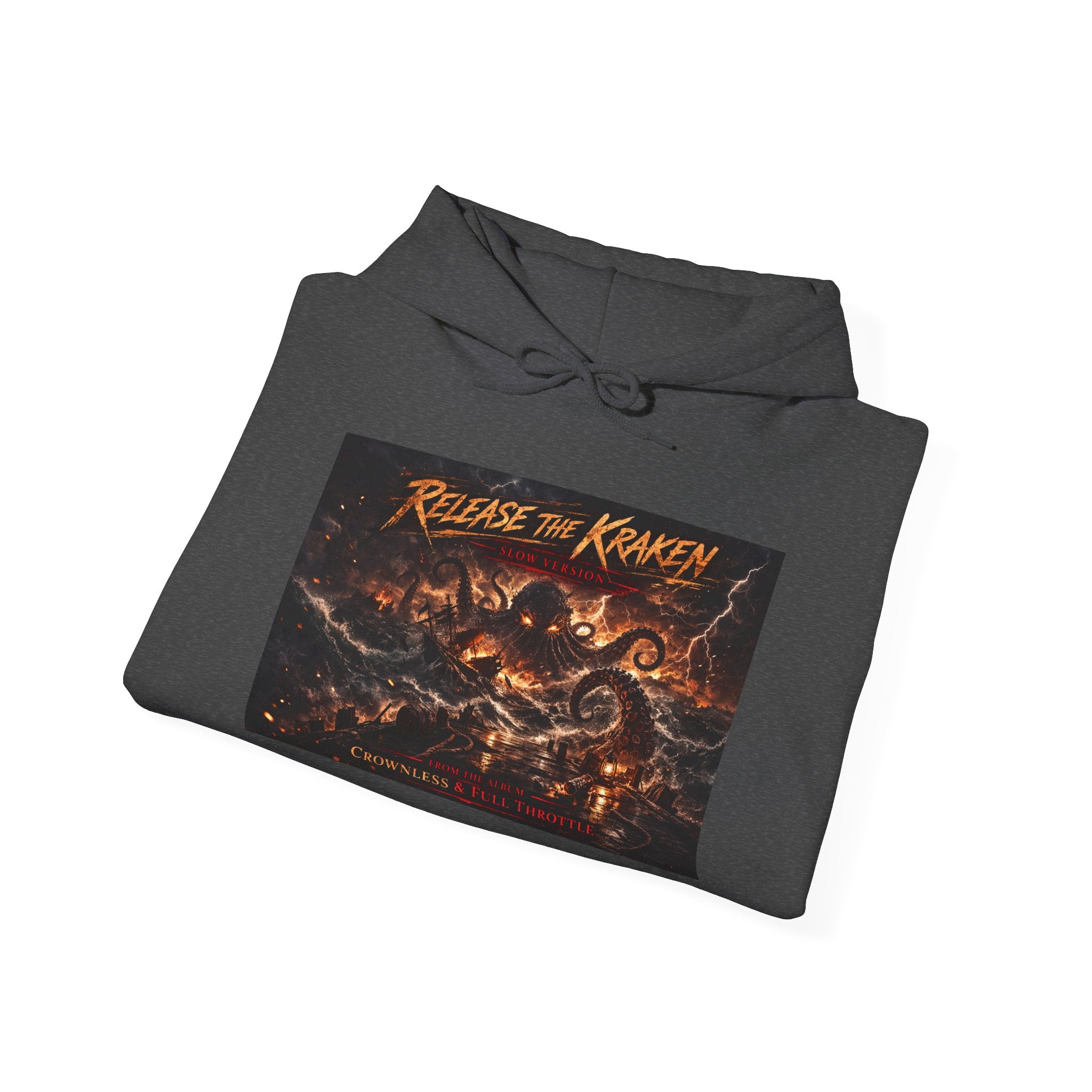 Kraken Release Hoodie Slow Version – Nautical Monster Graphic Pullover