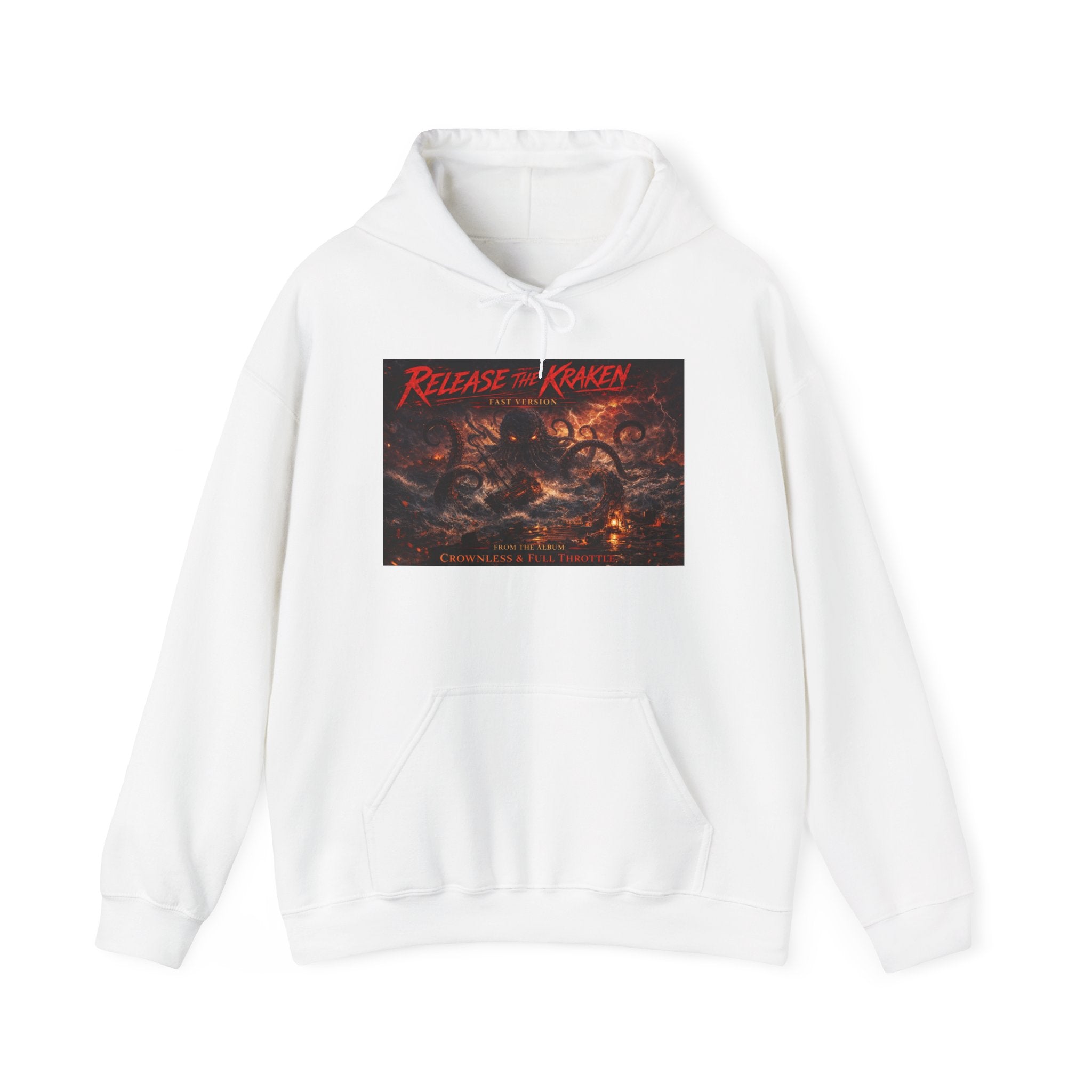 Release the Kraken Hoodie — Nautical Myth Kraken Graphic Pullover