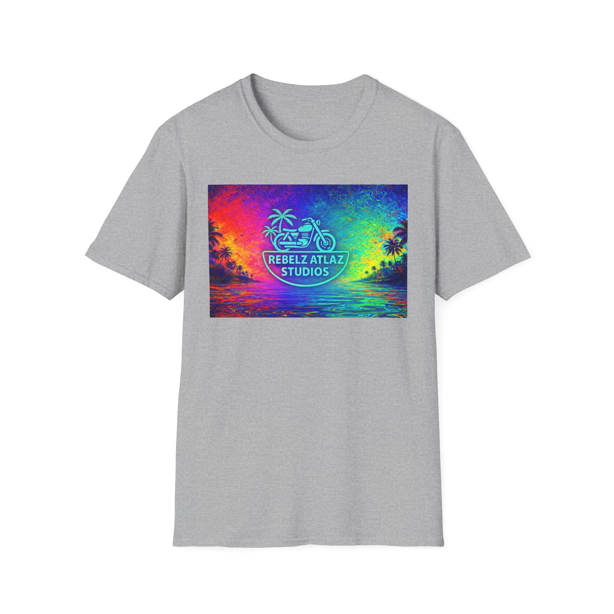 Rebelz Atlaz Studios Tropical Sunset T-Shirt
