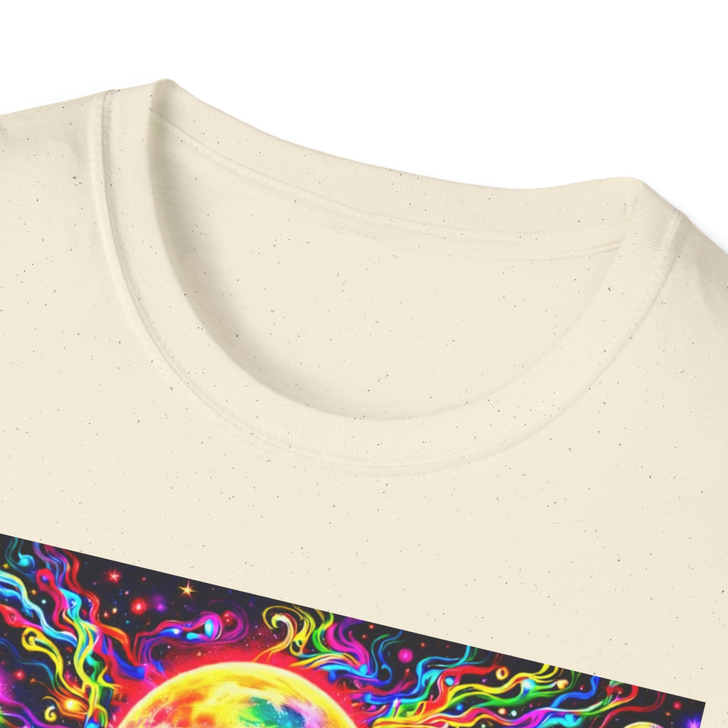After Midnight T-Shirt Song Cover Art From The Caribbean Calavera Album  — Neon Retro Sunset Vaporwave Tee