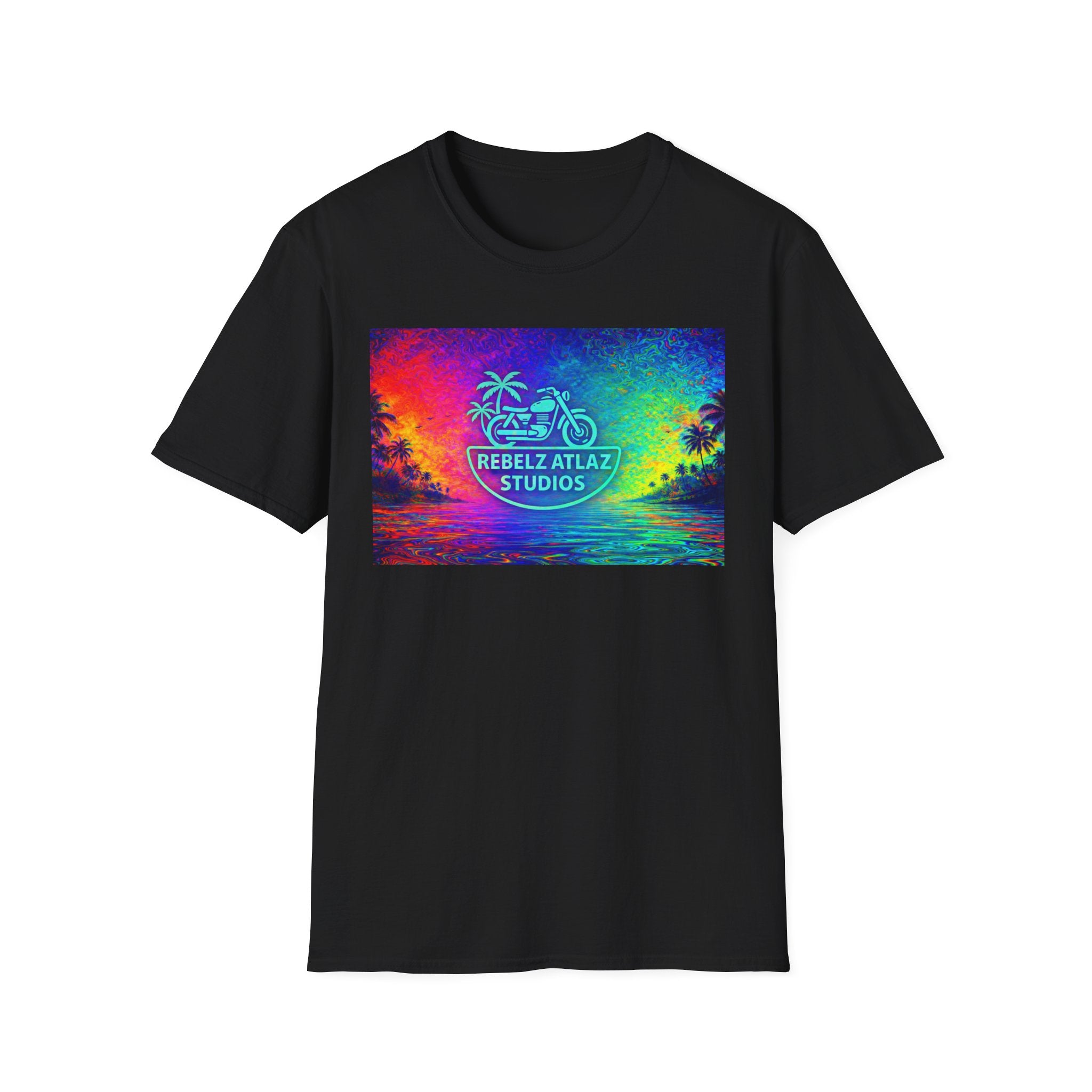 Rebelz Atlaz Studios Tropical Sunset T-Shirt
