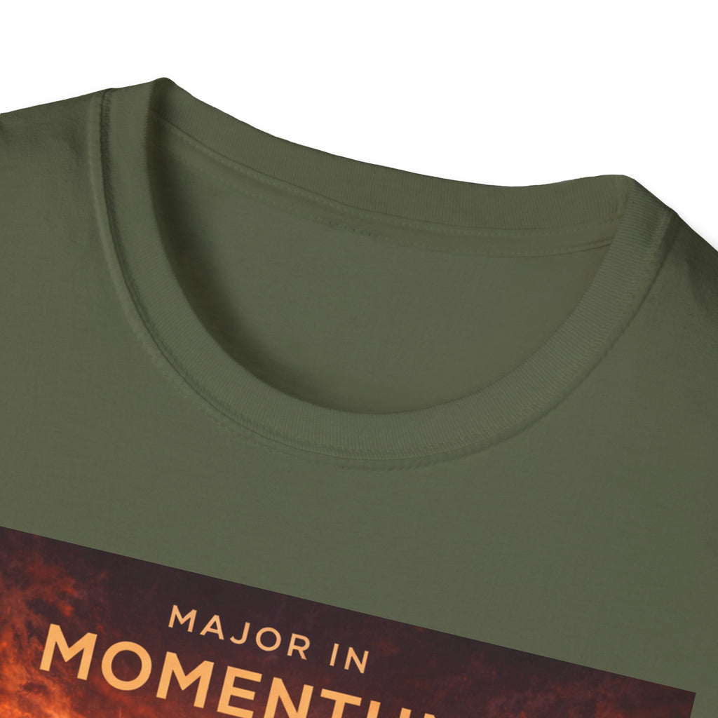 T‑Shirt – "Major in Momentum" Album Art Tee (Silhouette & Fiery Sky)