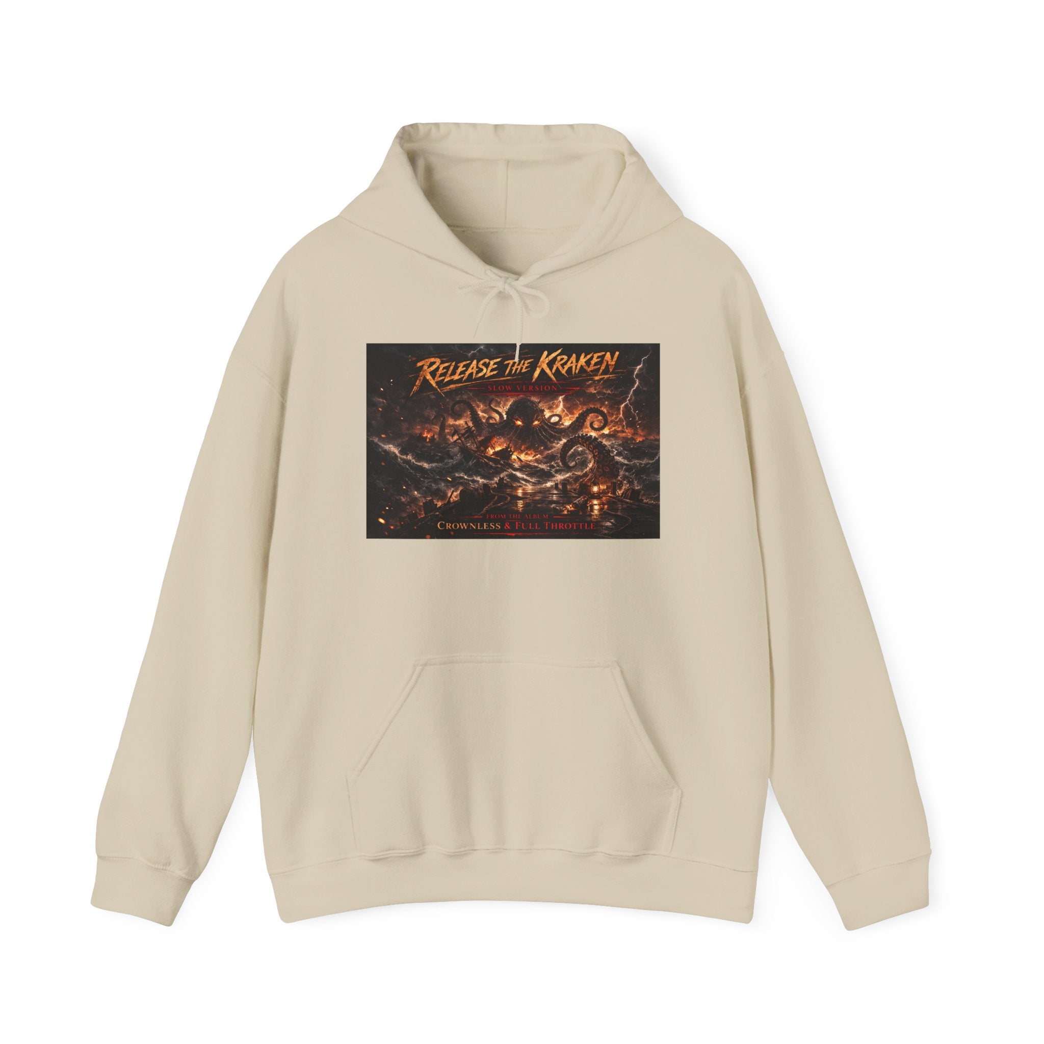 Kraken Release Hoodie Slow Version – Nautical Monster Graphic Pullover