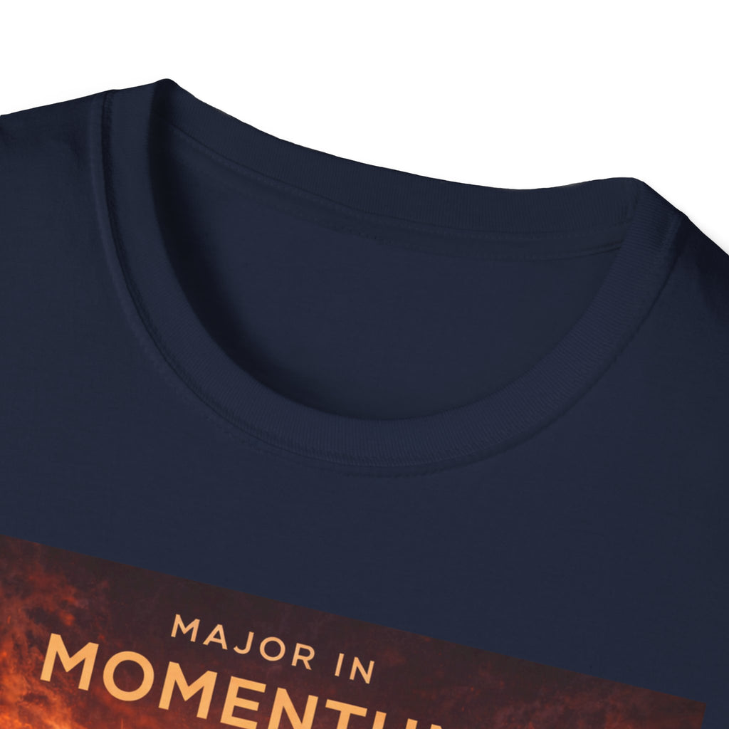 T‑Shirt – "Major in Momentum" Album Art Tee (Silhouette & Fiery Sky)