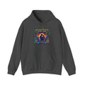 Island Breeze Slow Jam Hoodie  Song Cover Art From The Caribbean Calavera Album  — Retro Tropical Couple Graphic Hoodie