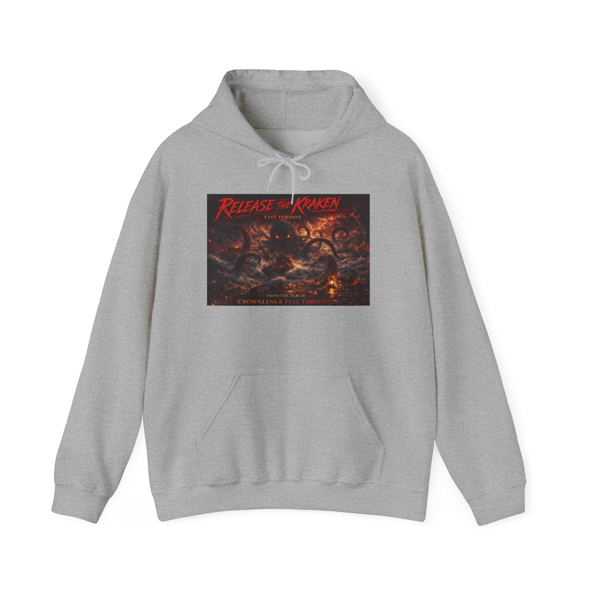 Release the Kraken Hoodie — Nautical Myth Kraken Graphic Pullover