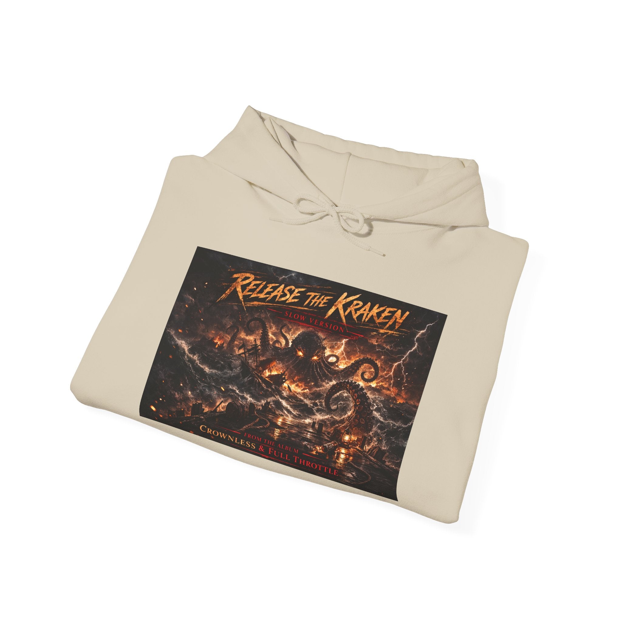 Kraken Release Hoodie Slow Version – Nautical Monster Graphic Pullover