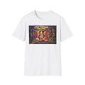 "Step Through The Line" Psychedelic Adventure Graphic Tee  Song Cover Art From The Caribbean Calavera Album