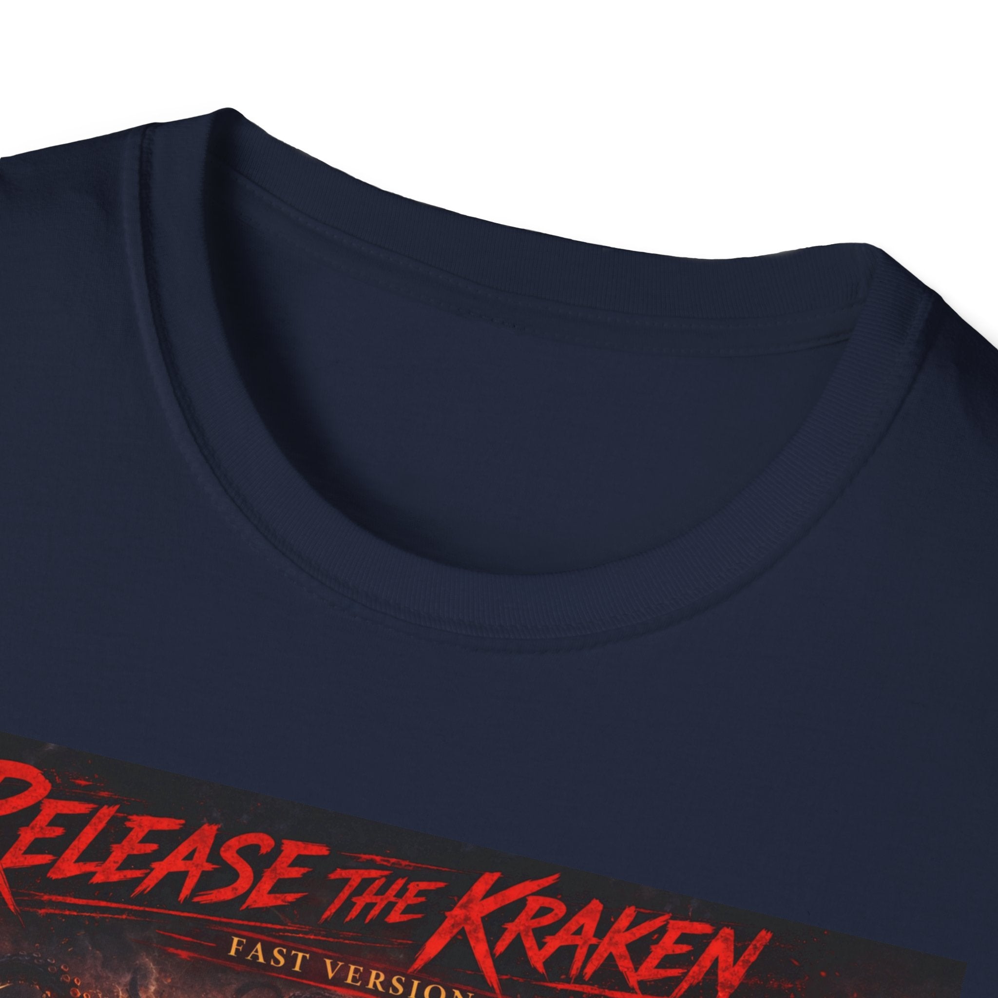 T-Shirt — 'Release the Kraken' Retro Nautical Kraken Graphic Tee