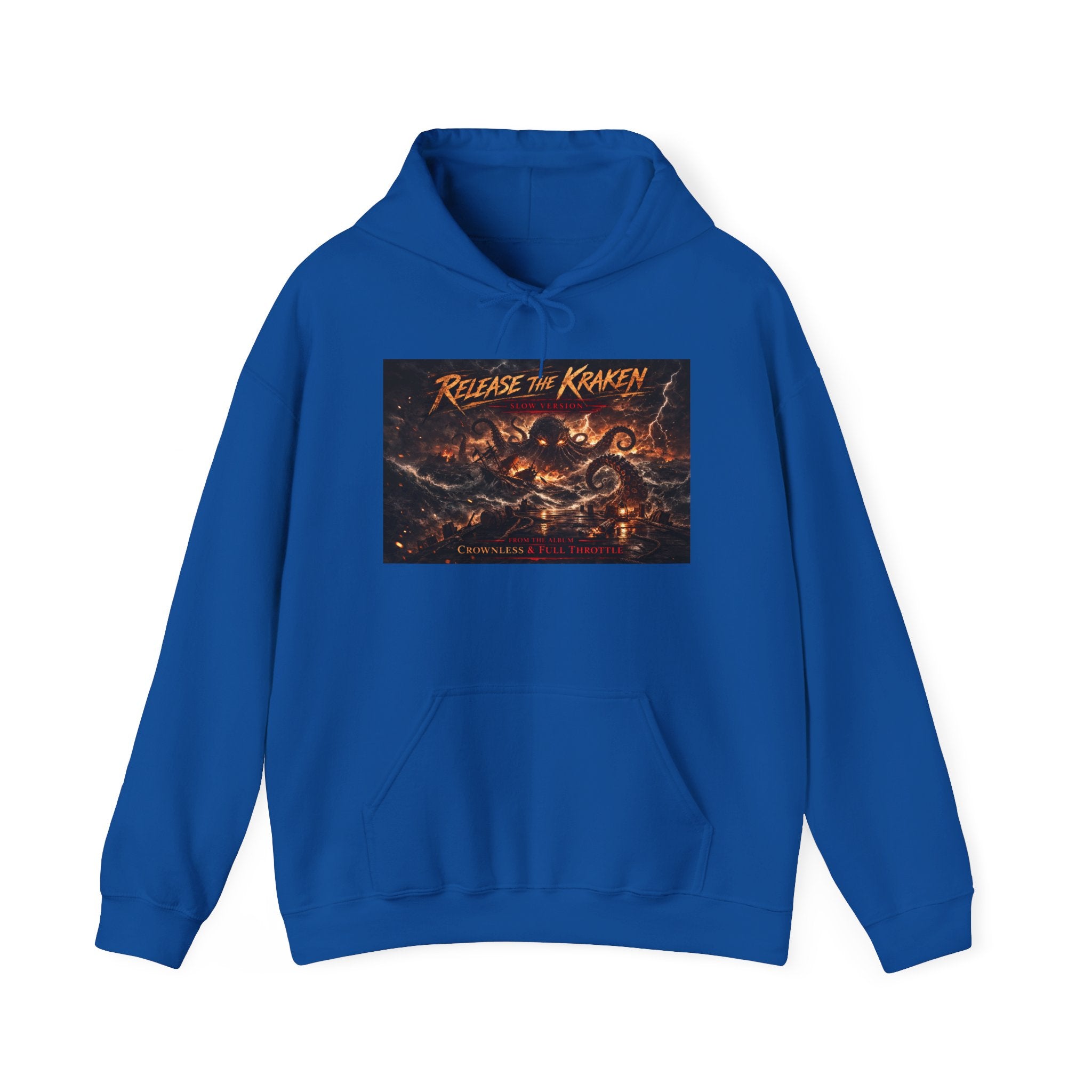 Kraken Release Hoodie Slow Version – Nautical Monster Graphic Pullover