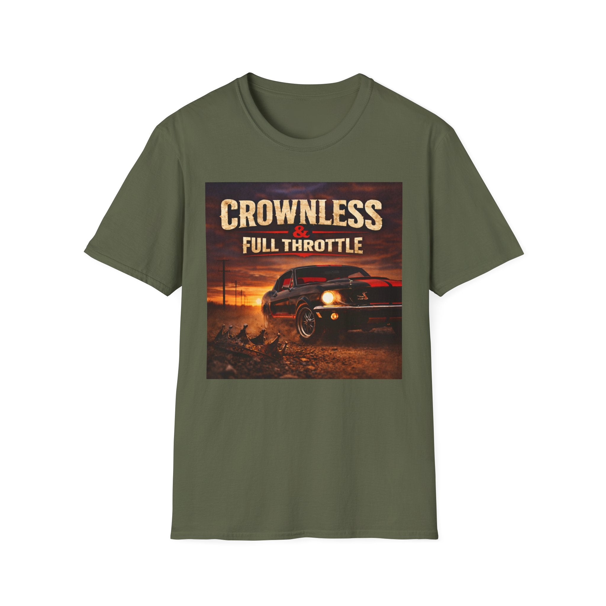 Crownless & Full Throttle Album T-Shirt