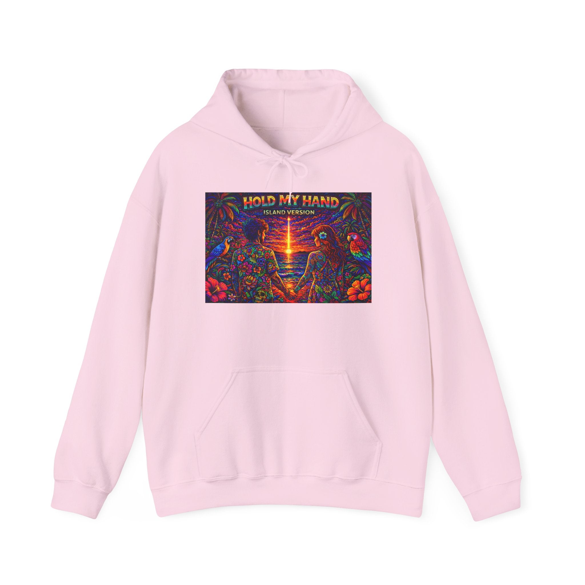 Hold My Hand Like You Used to Island Version Song Cover From Caribbean Calavera Album  Retro Rave Graphic Sweatshirt