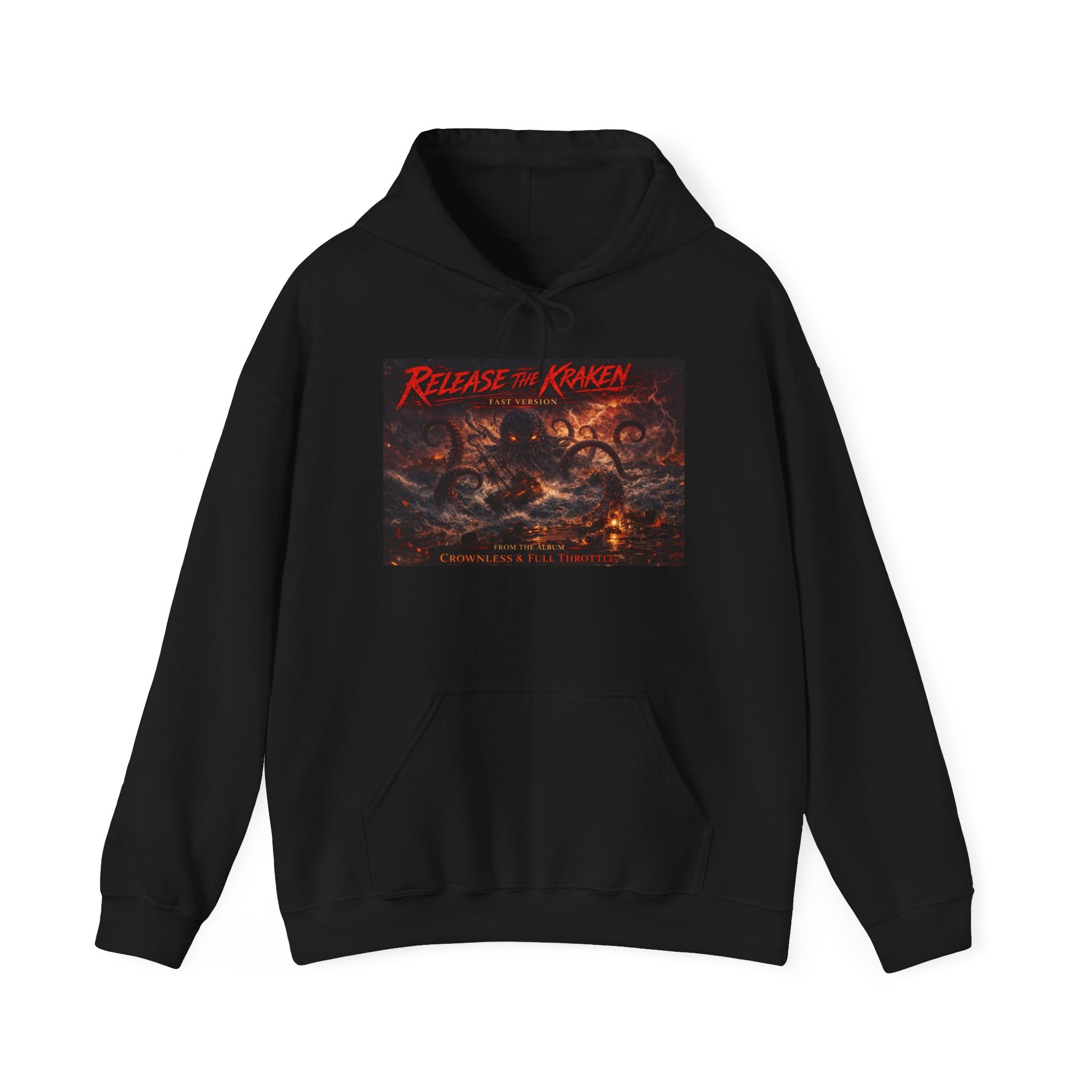 Release the Kraken Hoodie — Nautical Myth Kraken Graphic Pullover