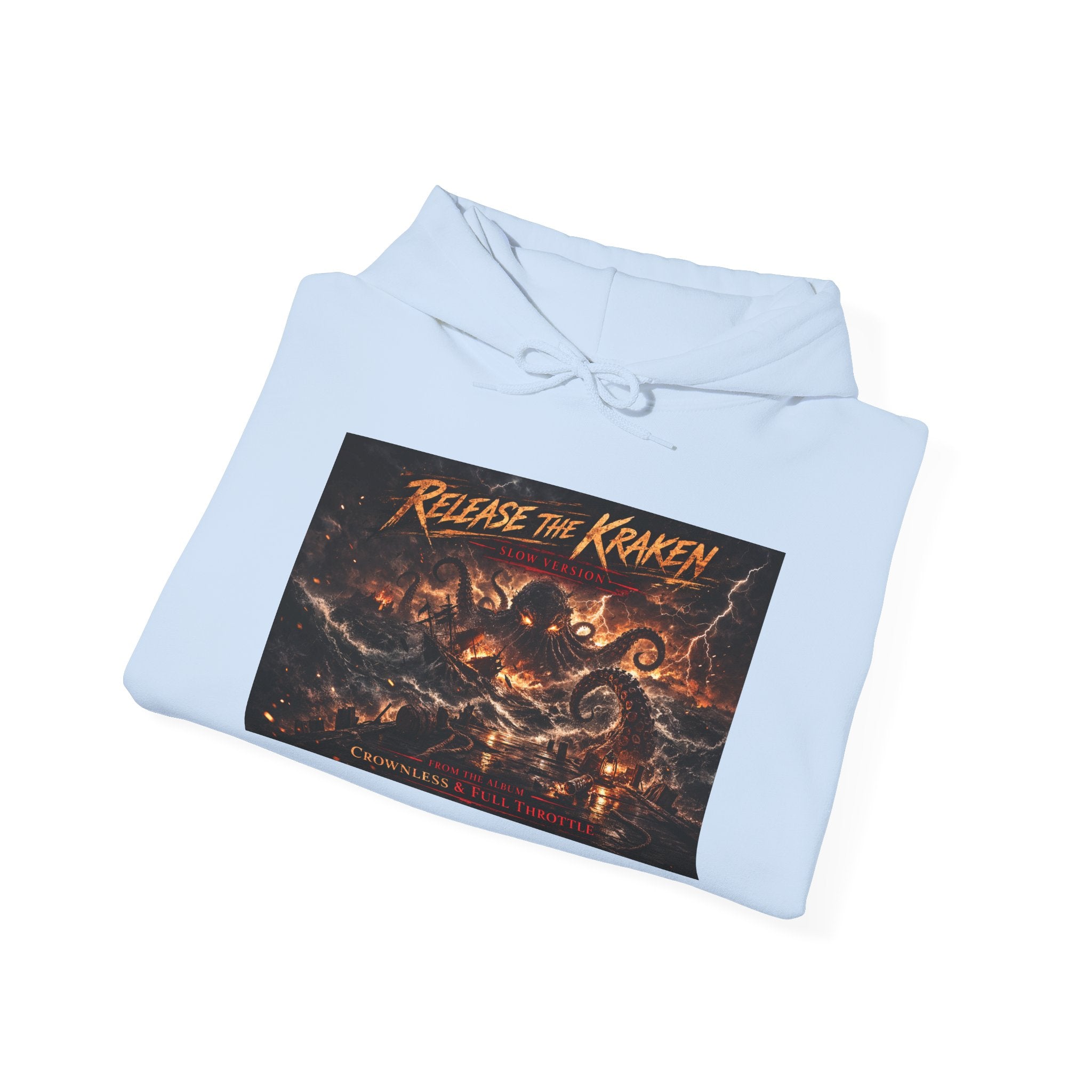 Kraken Release Hoodie Slow Version – Nautical Monster Graphic Pullover