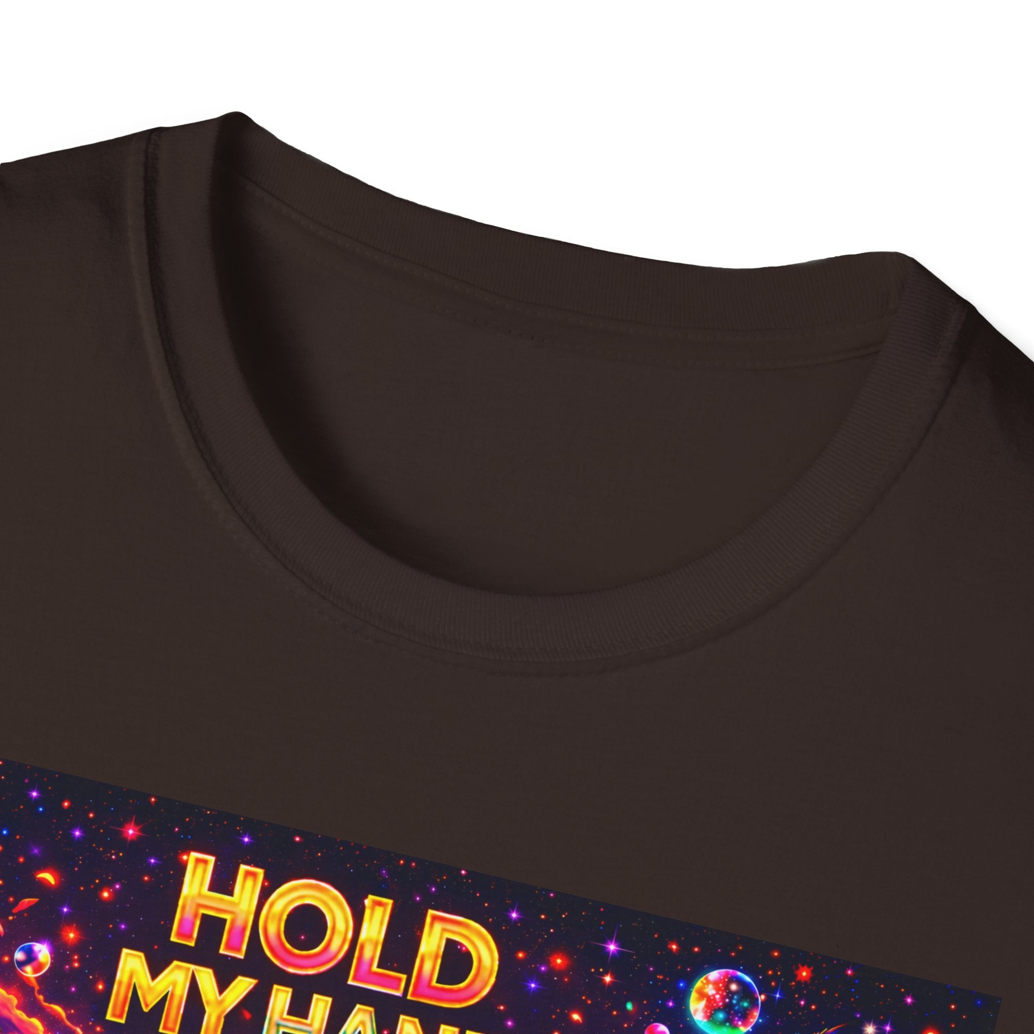 Hold My Hand T-Shirt  Song Cover Art From The Caribbean Calavera Album — Retro Sunset Hands Graphic Tee