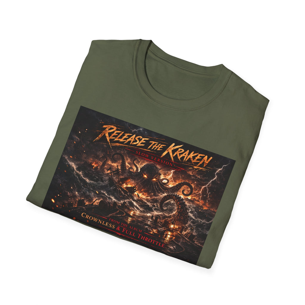 Release the Kraken T-Shirt — Nautical Kraken Monster Graphic Tee