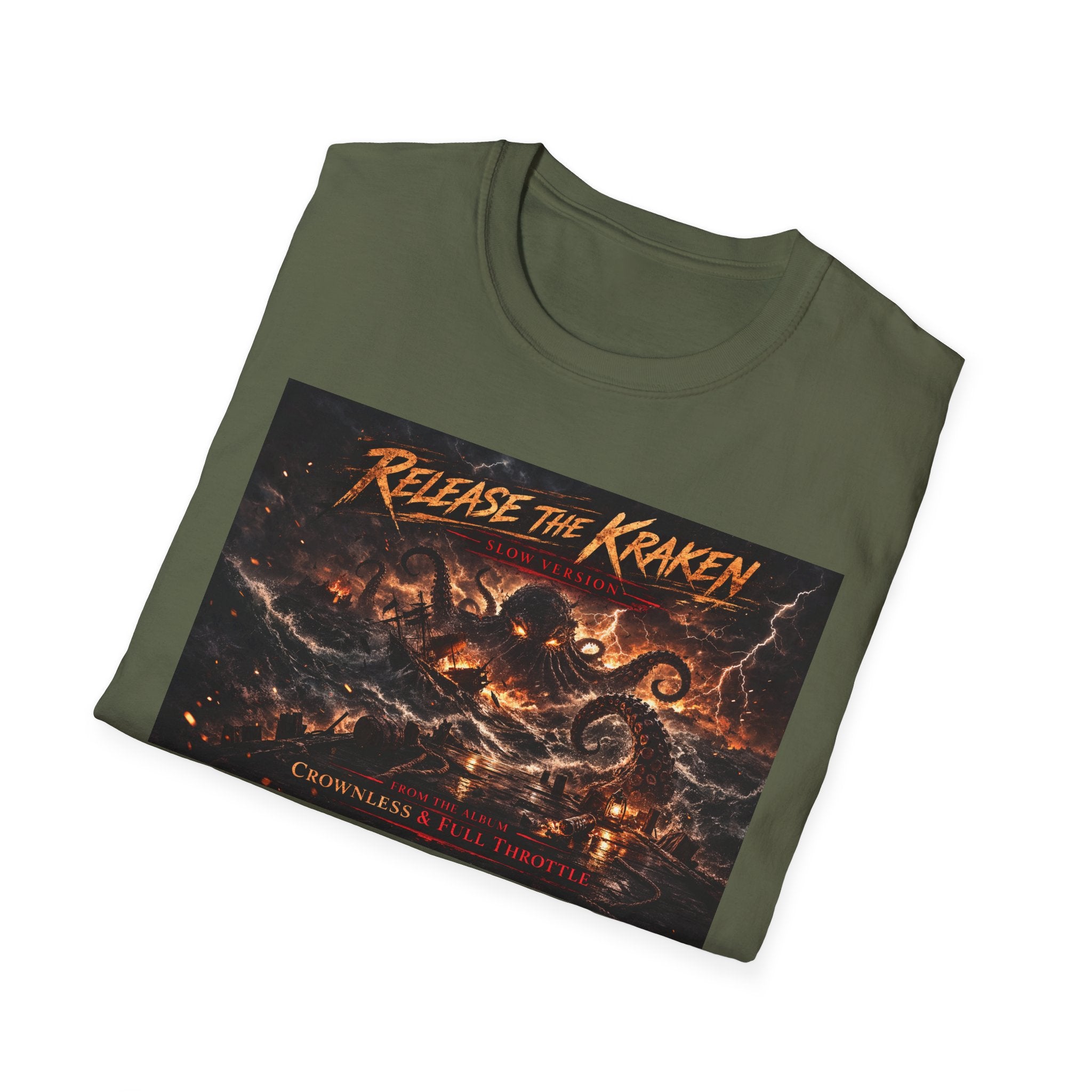 Release the Kraken T-Shirt — Nautical Kraken Monster Graphic Tee
