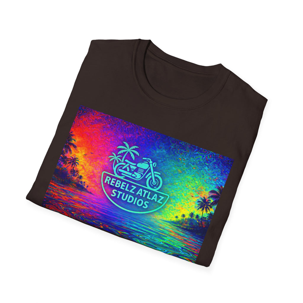 Rebelz Atlaz Studios Tropical Sunset T-Shirt
