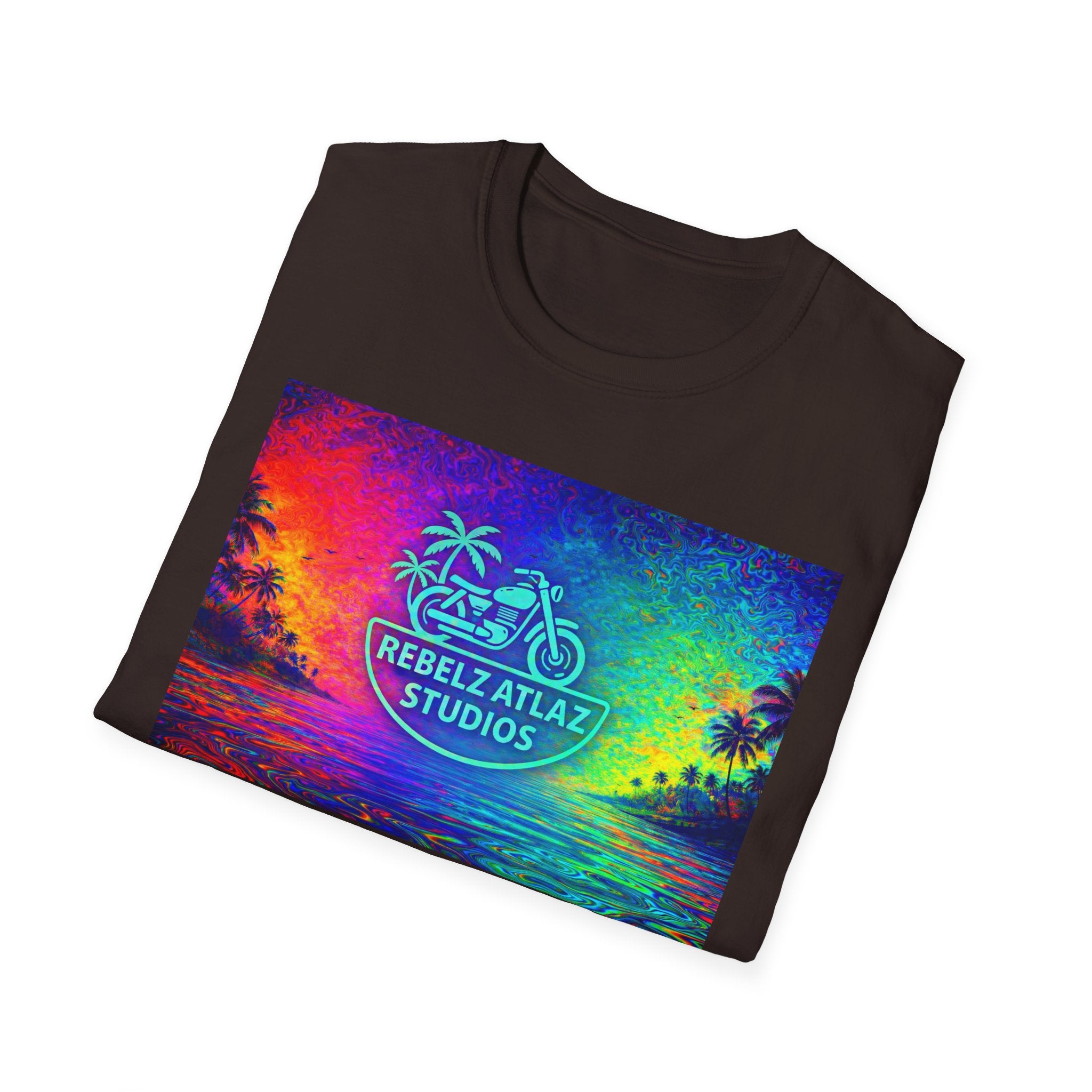 Rebelz Atlaz Studios Tropical Sunset T-Shirt
