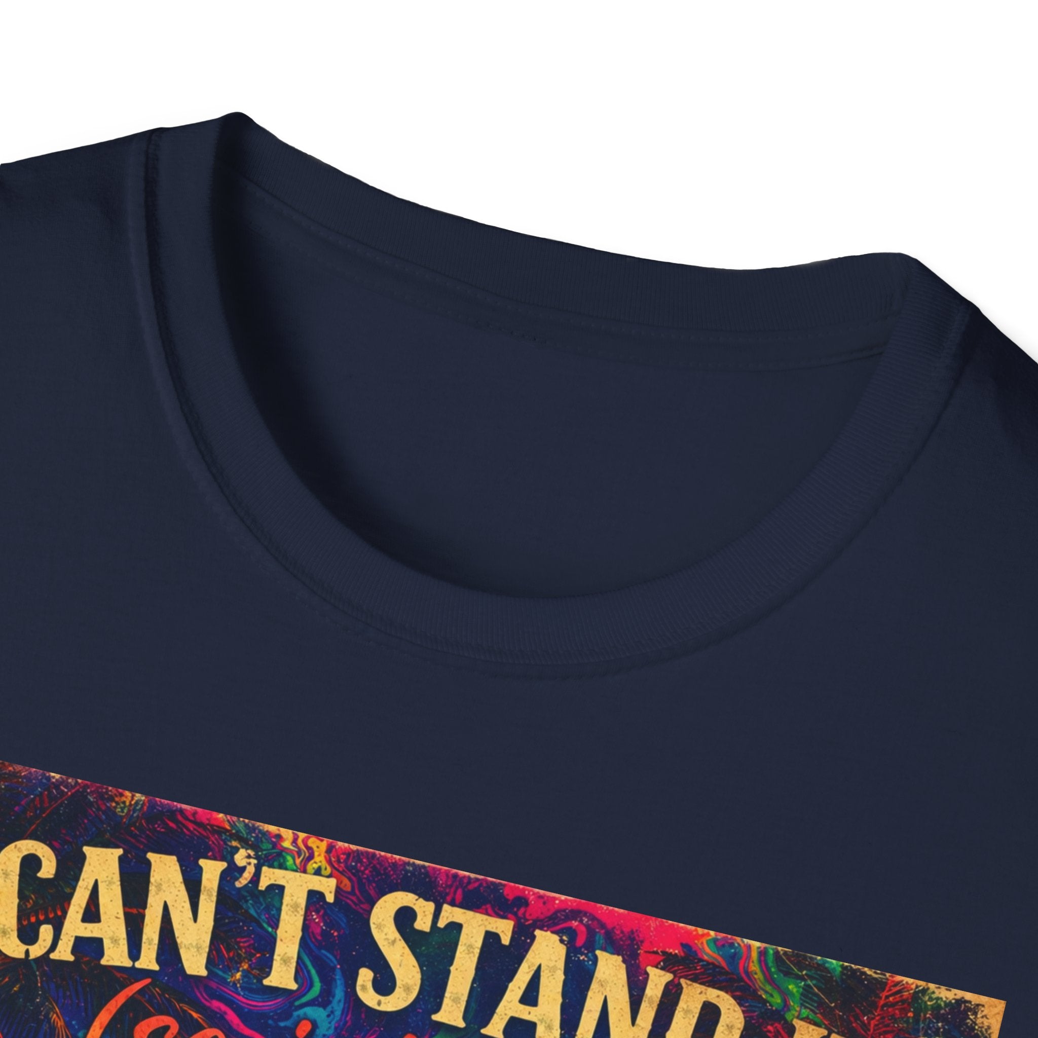 I Can't Stand It So I Dance T-Shirt —   Song Cover Art From The Caribbean Calavera Album  Day of the Dead Skeleton Festival Tee