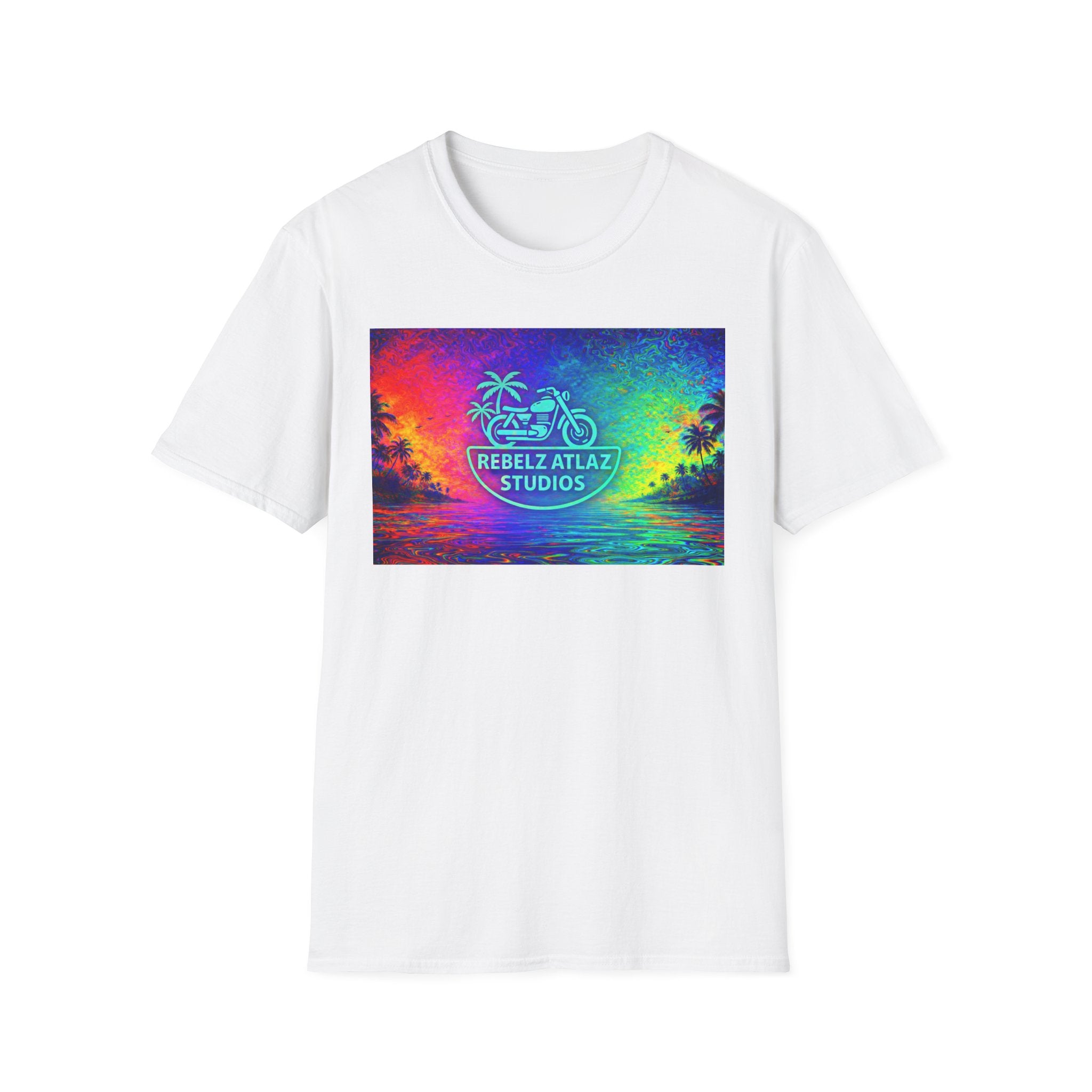 Rebelz Atlaz Studios Tropical Sunset T-Shirt
