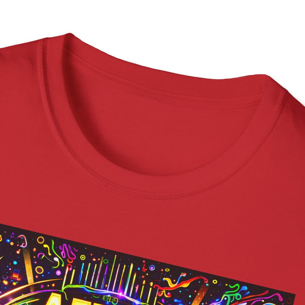 After Midnight T-Shirt  Song Cover Art From The Caribbean Calavera Album – Neon Jazz Club Graphic Tee