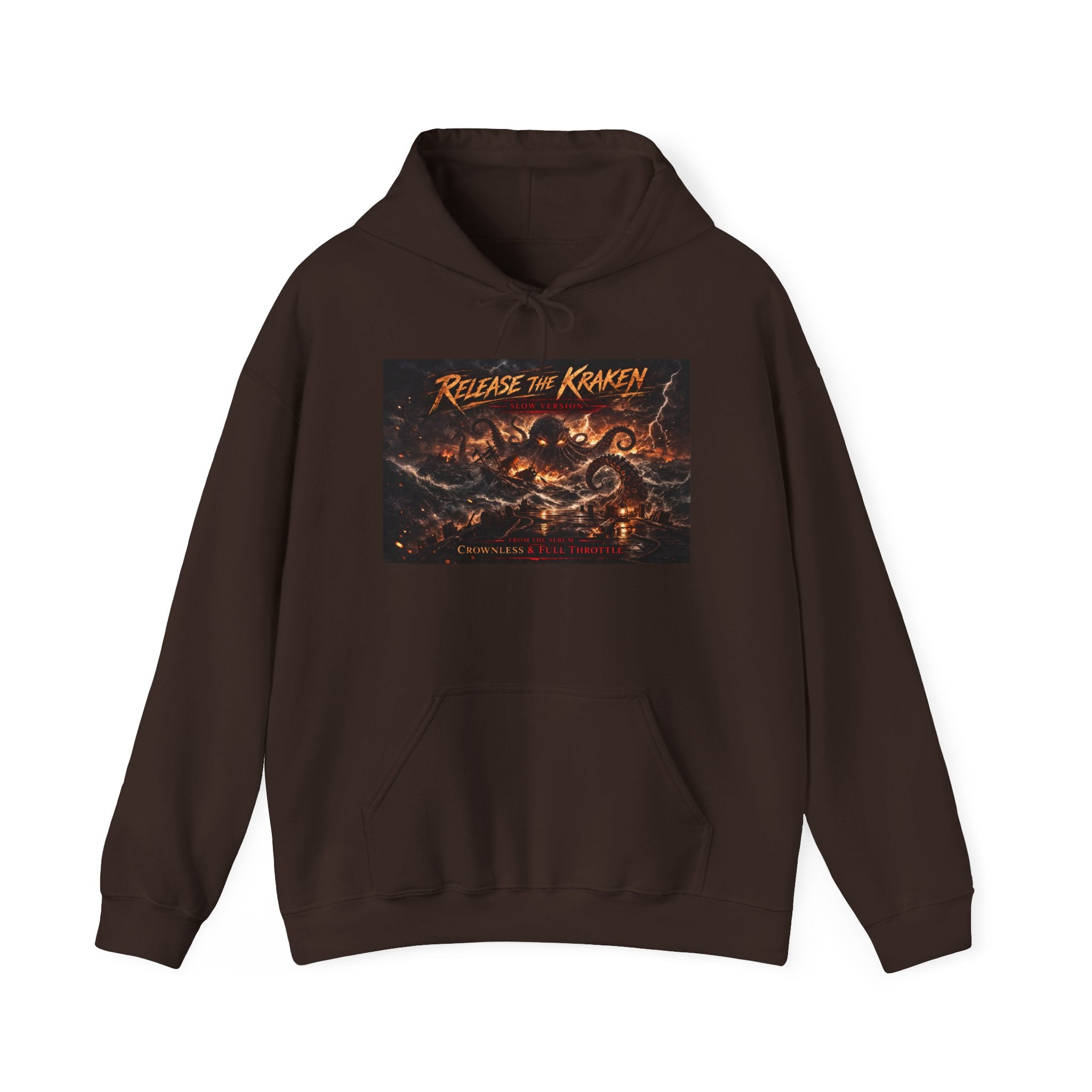 Kraken Release Hoodie Slow Version – Nautical Monster Graphic Pullover