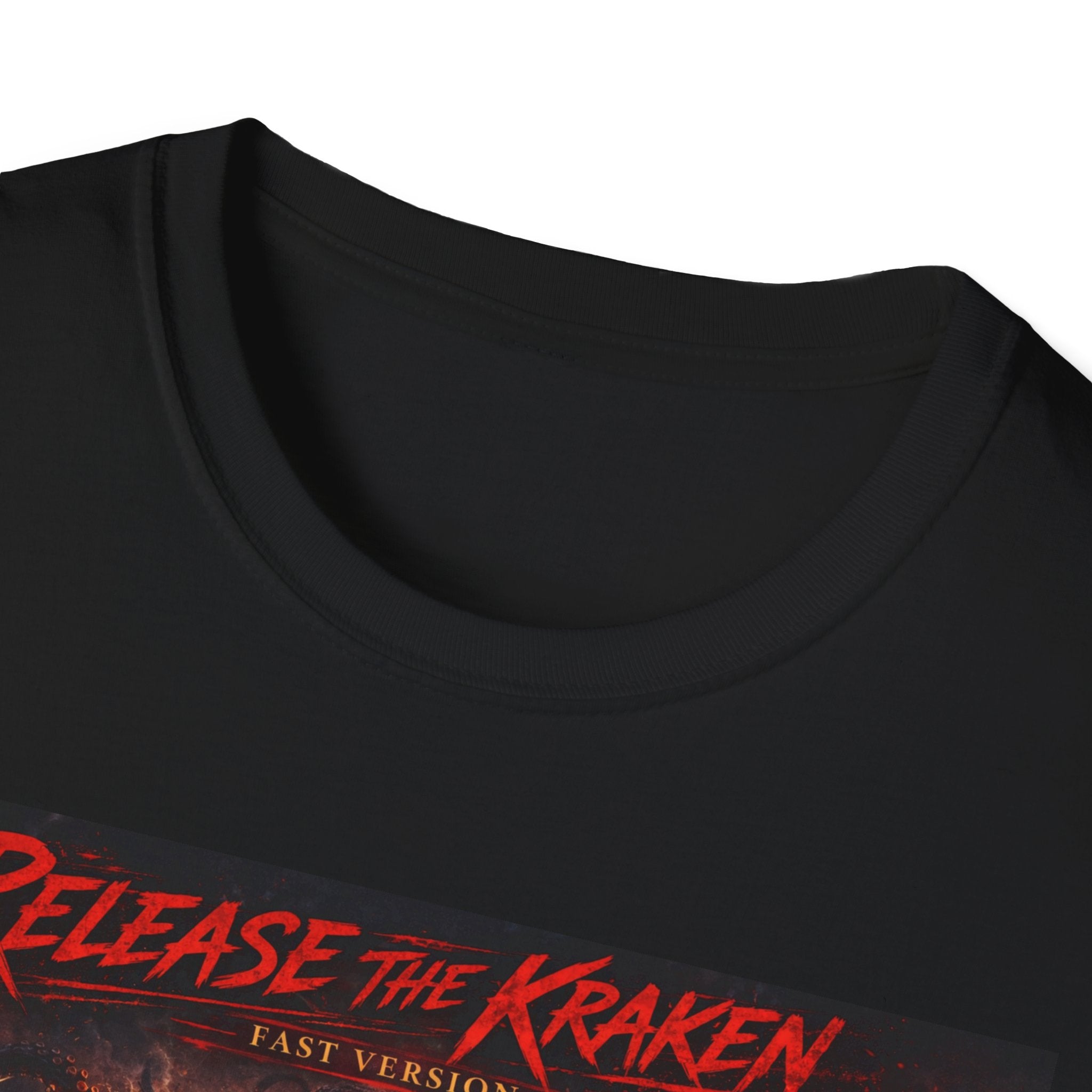 T-Shirt — 'Release the Kraken' Retro Nautical Kraken Graphic Tee