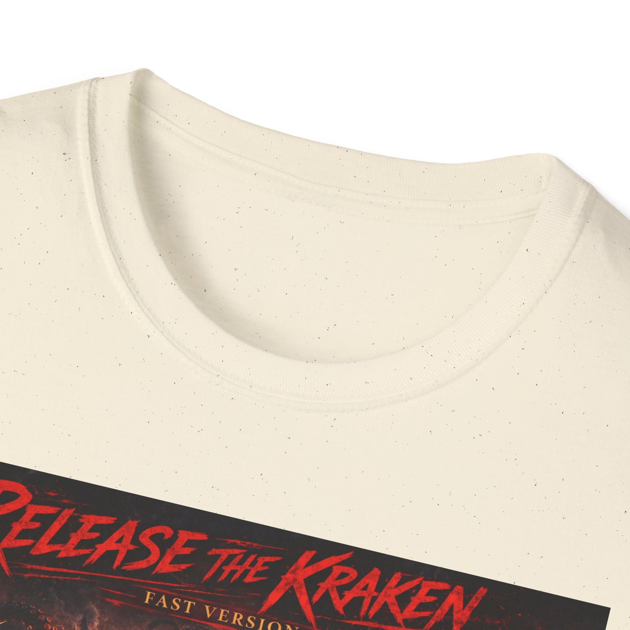 T-Shirt — 'Release the Kraken' Retro Nautical Kraken Graphic Tee