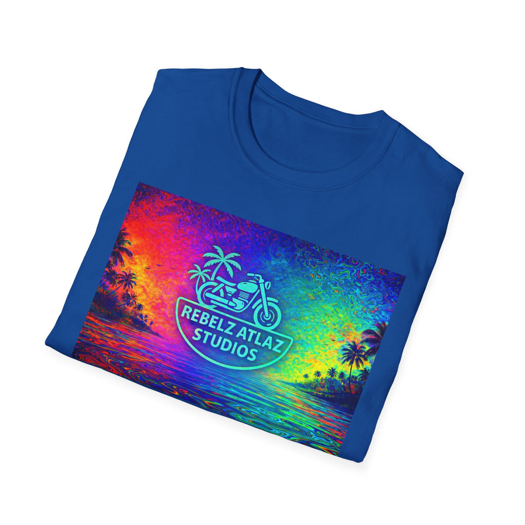 Rebelz Atlaz Studios Tropical Sunset T-Shirt
