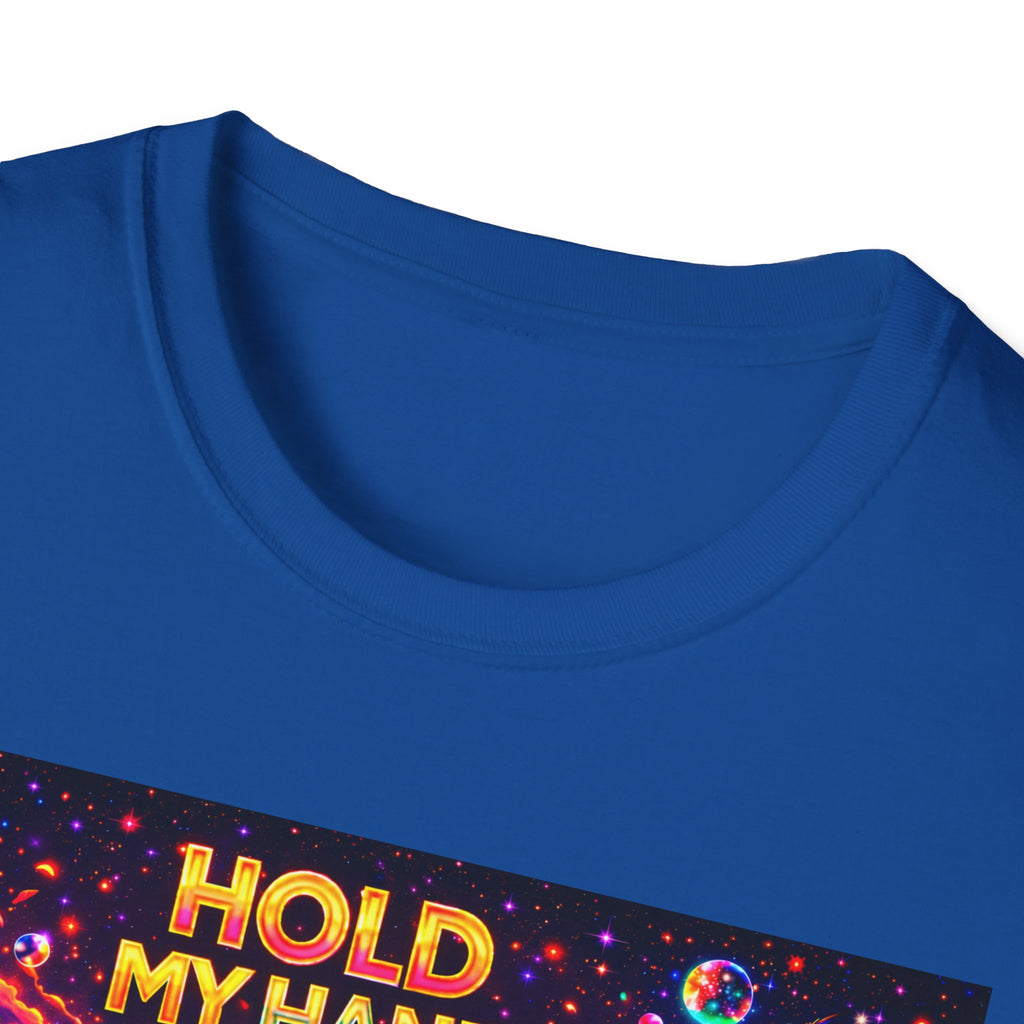 Hold My Hand T-Shirt  Song Cover Art From The Caribbean Calavera Album — Retro Sunset Hands Graphic Tee