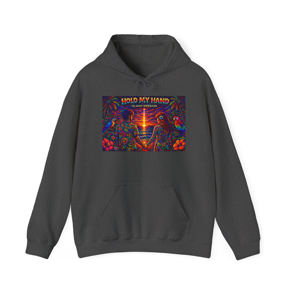 Hold My Hand Like You Used to Island Version Song Cover From Caribbean Calavera Album  Retro Rave Graphic Sweatshirt