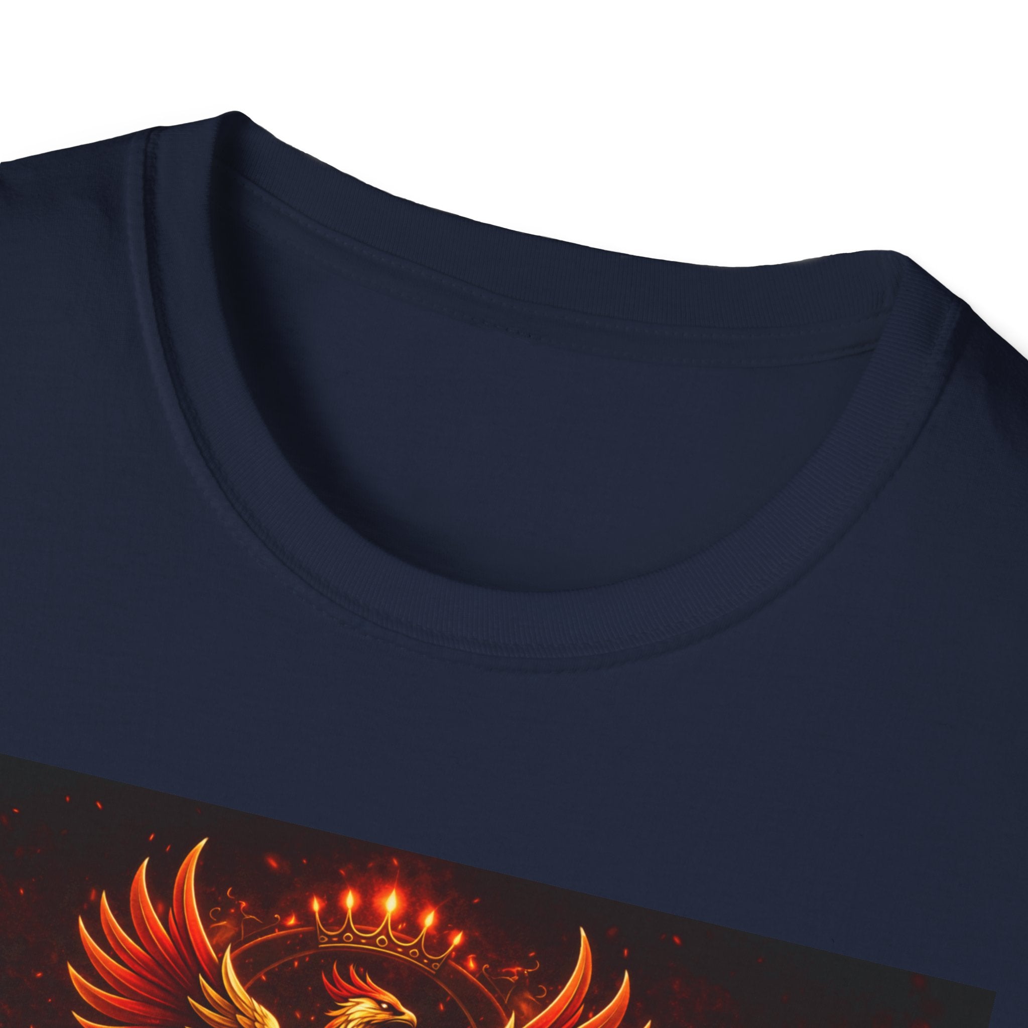 Rebelz Atlaz Film Studios Logo  Phoenix Skull T-Shirt
