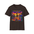 I Can't Stand It Dance Tee Song Cover Art From The Caribbean Calavera Album — Vibrant Caribbean Disco Music T-Shirt