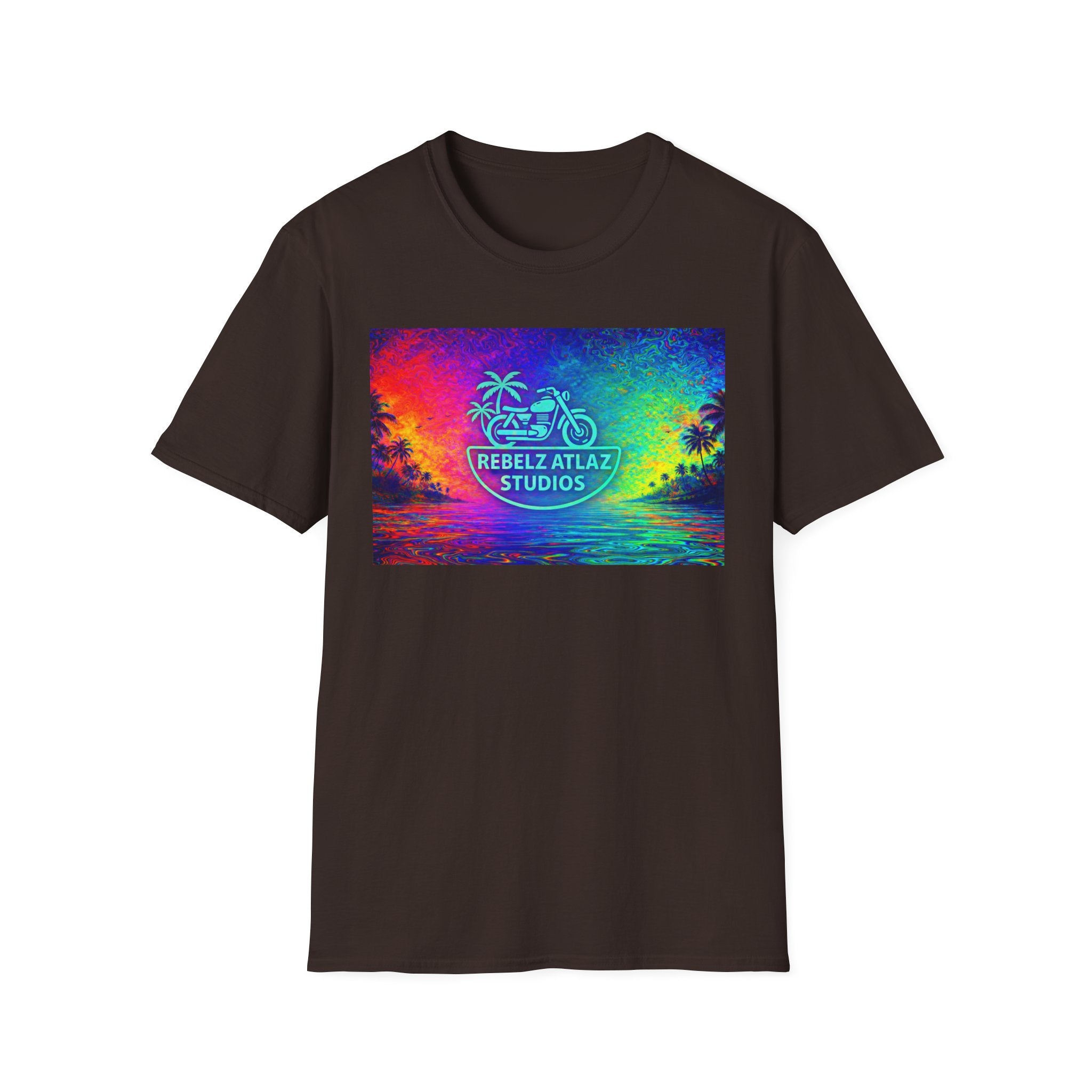 Rebelz Atlaz Studios Tropical Sunset T-Shirt