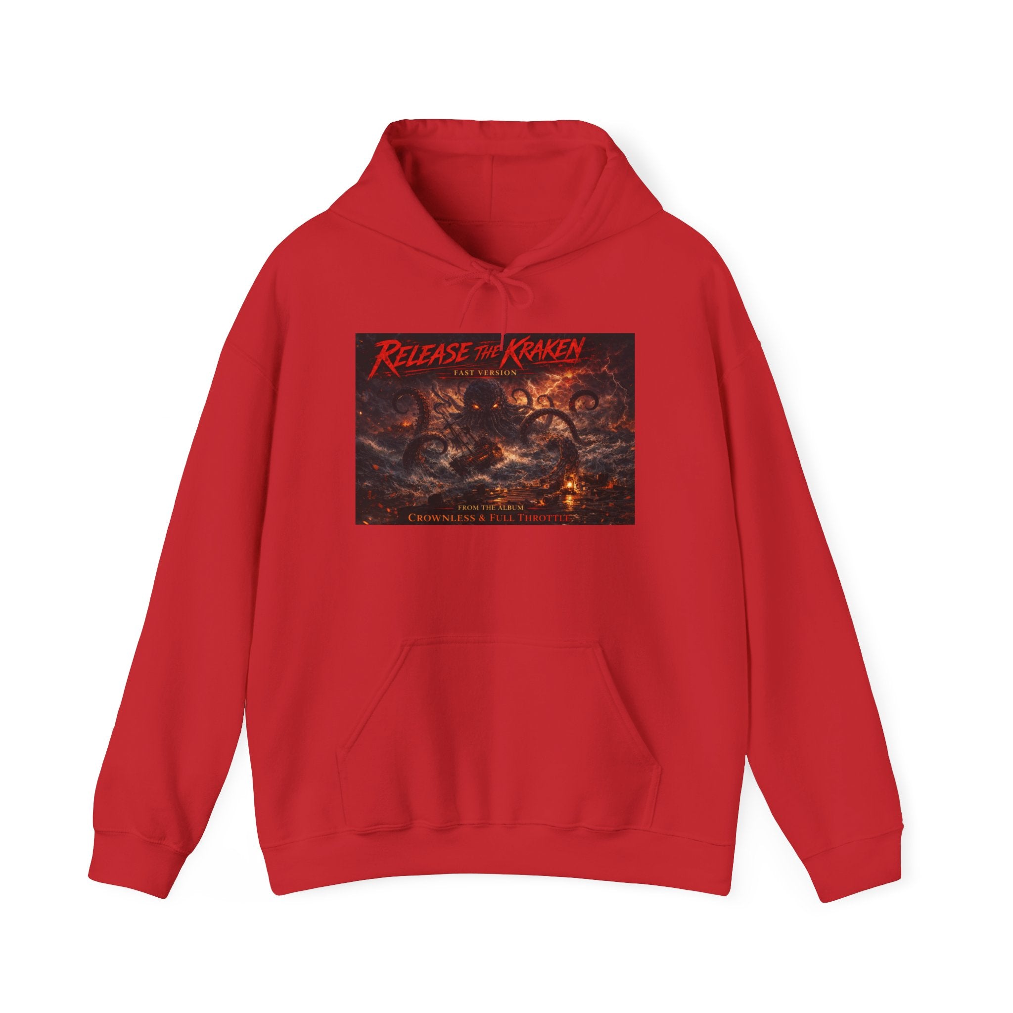 Release the Kraken Hoodie — Nautical Myth Kraken Graphic Pullover