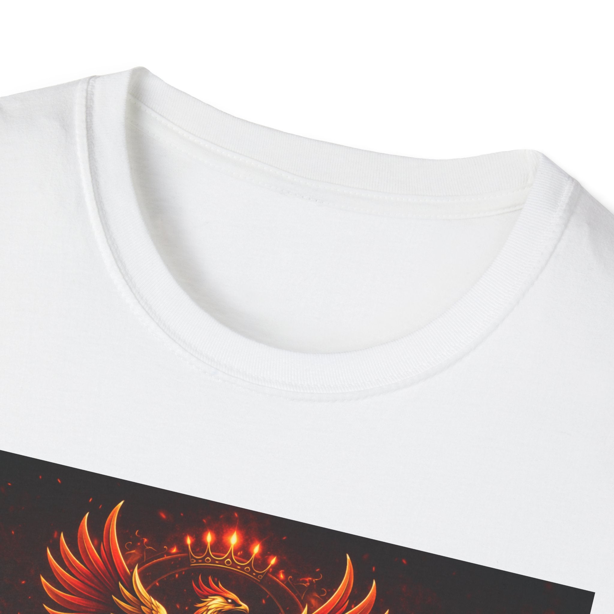 Rebelz Atlaz Film Studios Logo  Phoenix Skull T-Shirt