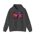 Stay Close Hoodie   Song Cover Art From The Caribbean Calavera Album  — Romantic Neon Couple Pullover