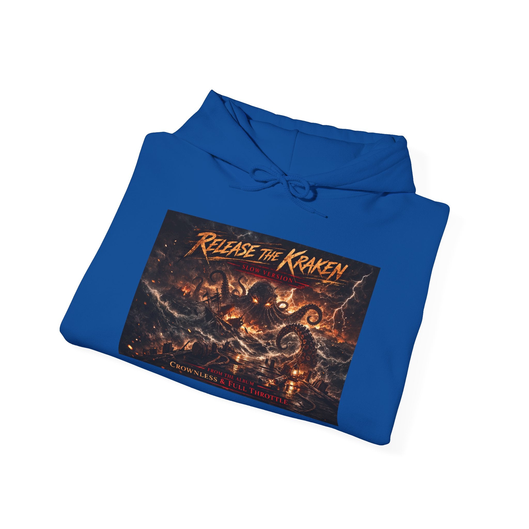 Kraken Release Hoodie Slow Version – Nautical Monster Graphic Pullover