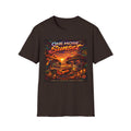 One More Sunset T-Shirt —  Song Cover Art From The Caribbean Calavera Album Retro Surf Skull Sunset Graphic Tee