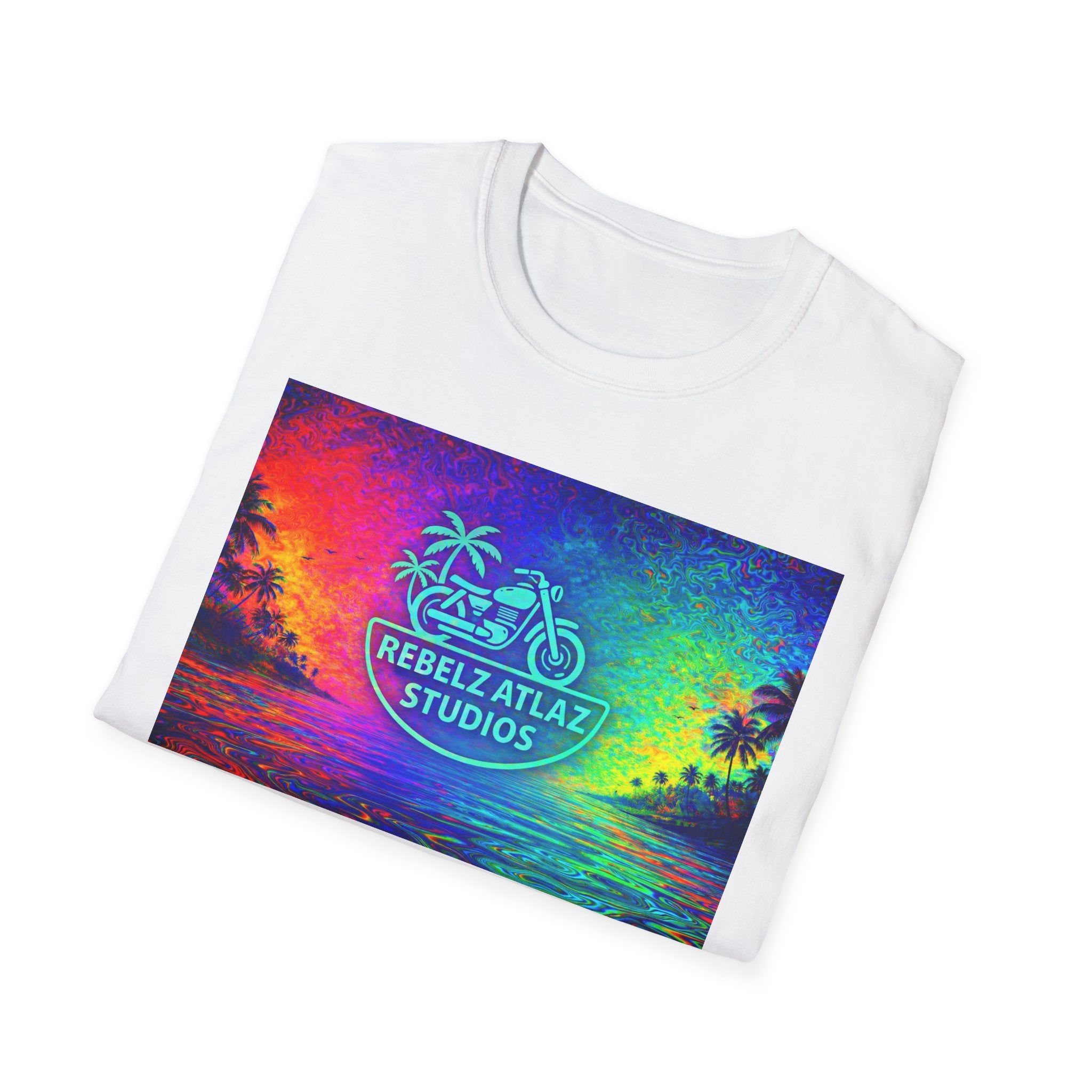 Rebelz Atlaz Studios Tropical Sunset T-Shirt