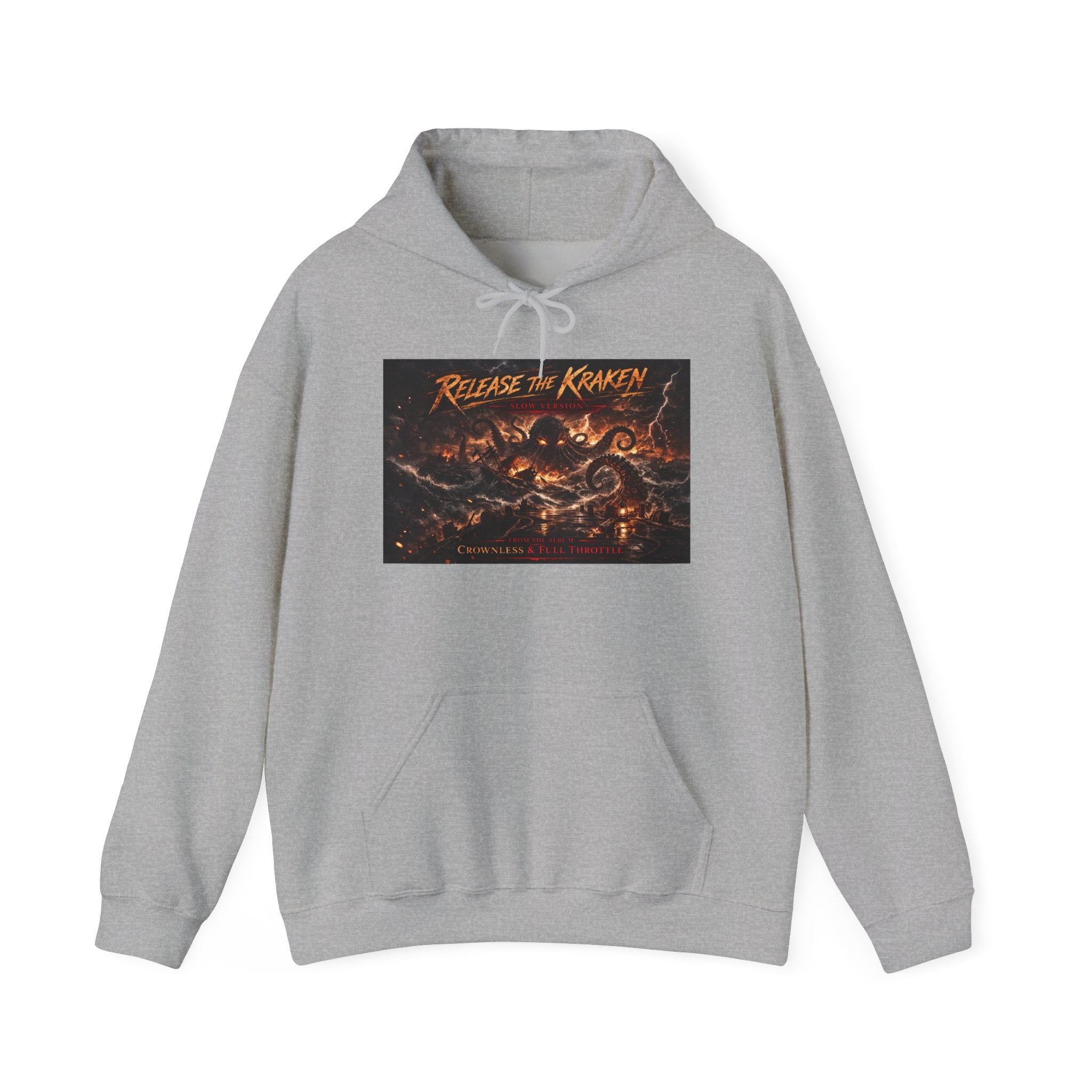 Kraken Release Hoodie Slow Version – Nautical Monster Graphic Pullover
