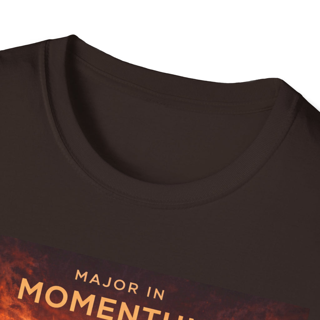 T‑Shirt – "Major in Momentum" Album Art Tee (Silhouette & Fiery Sky)