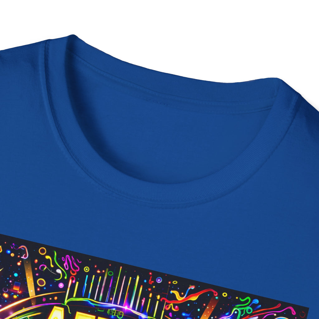 After Midnight T-Shirt  Song Cover Art From The Caribbean Calavera Album – Neon Jazz Club Graphic Tee