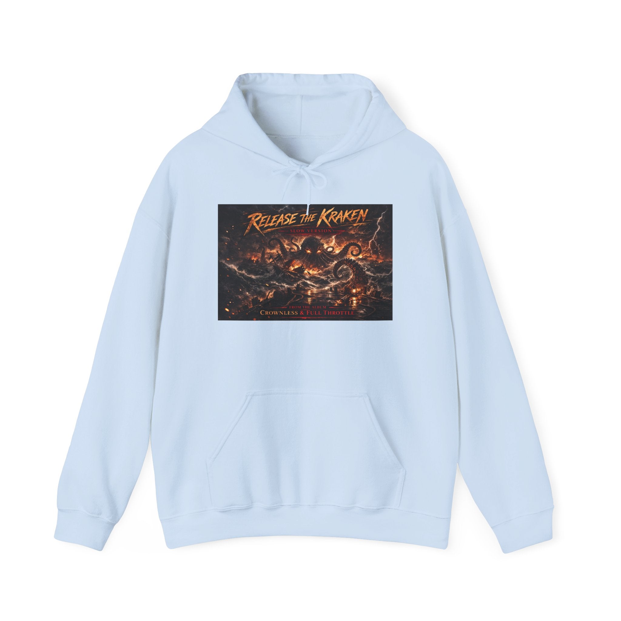 Kraken Release Hoodie Slow Version – Nautical Monster Graphic Pullover